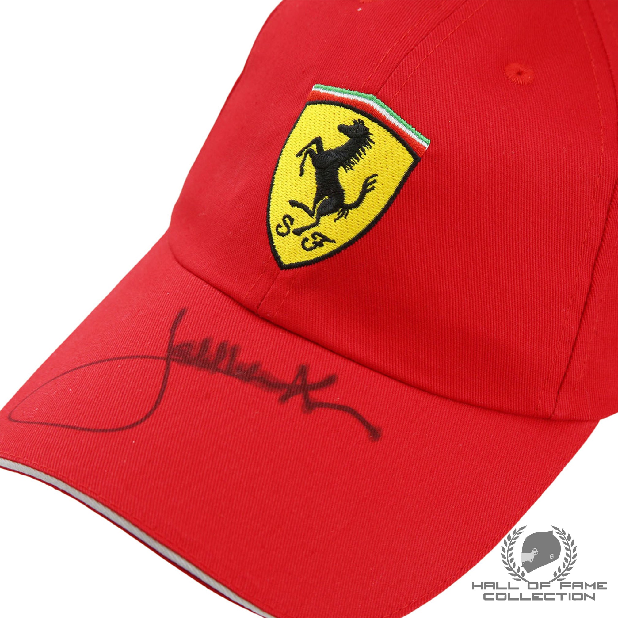 Jacky Ickx Signed Official Scuderia Ferrari F1 Hat