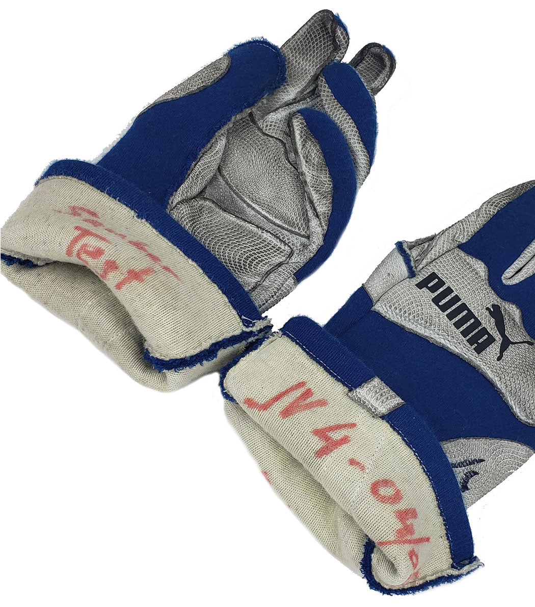 2005 Jacques Villeneuve Signed Sauber Test Used F1 Gloves