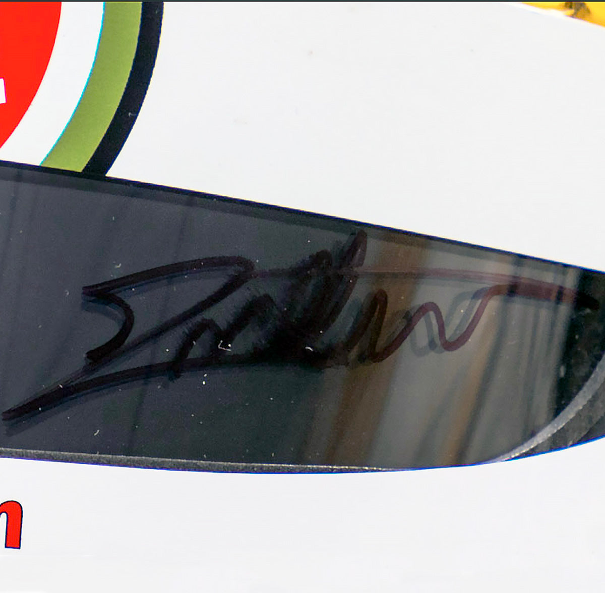 2002 Jacques Villeneuve Signed Race Used Brazilian GP Lucky Strike BAR Honda Bell K1 F1 Helmet