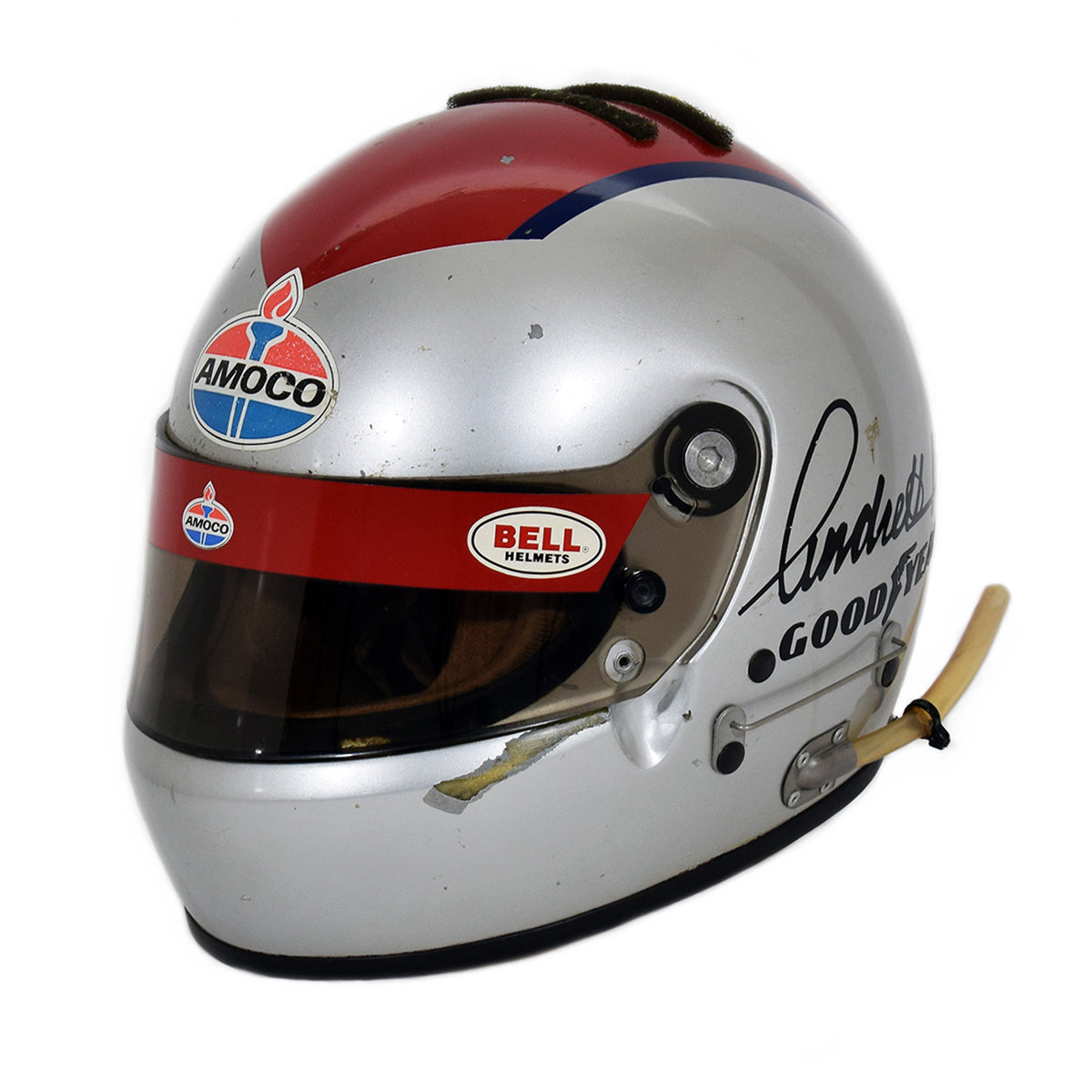 1990 Jeff Andretti First IndyCar Season Race Used Helmet