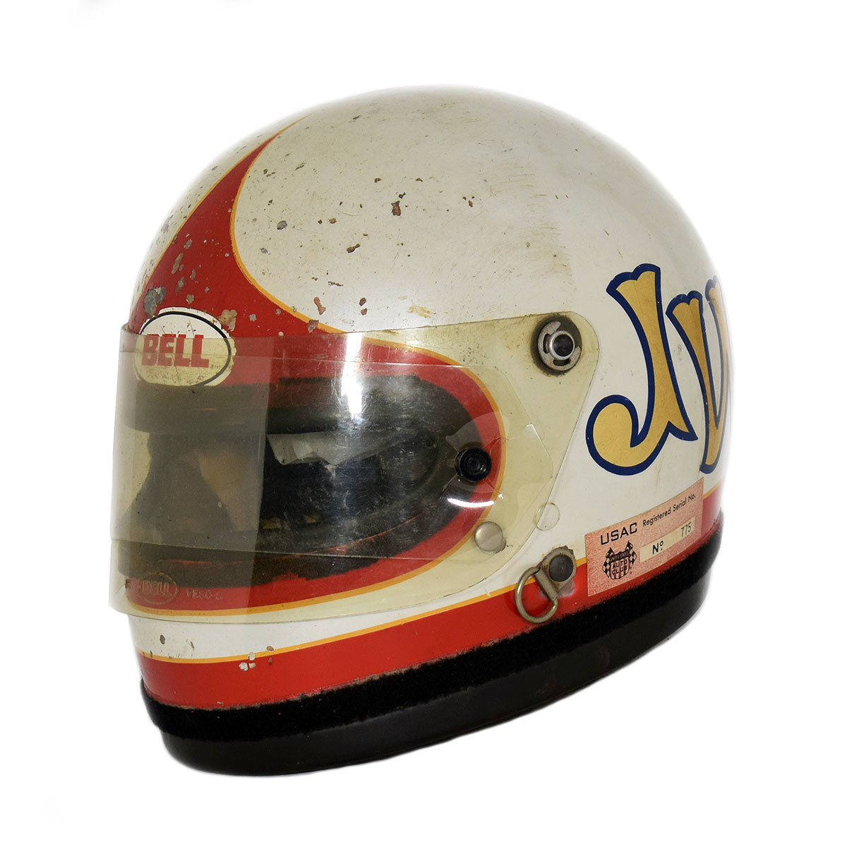 1978/79 Jerry Weeks USAC Midget Car Race Worn Helmet