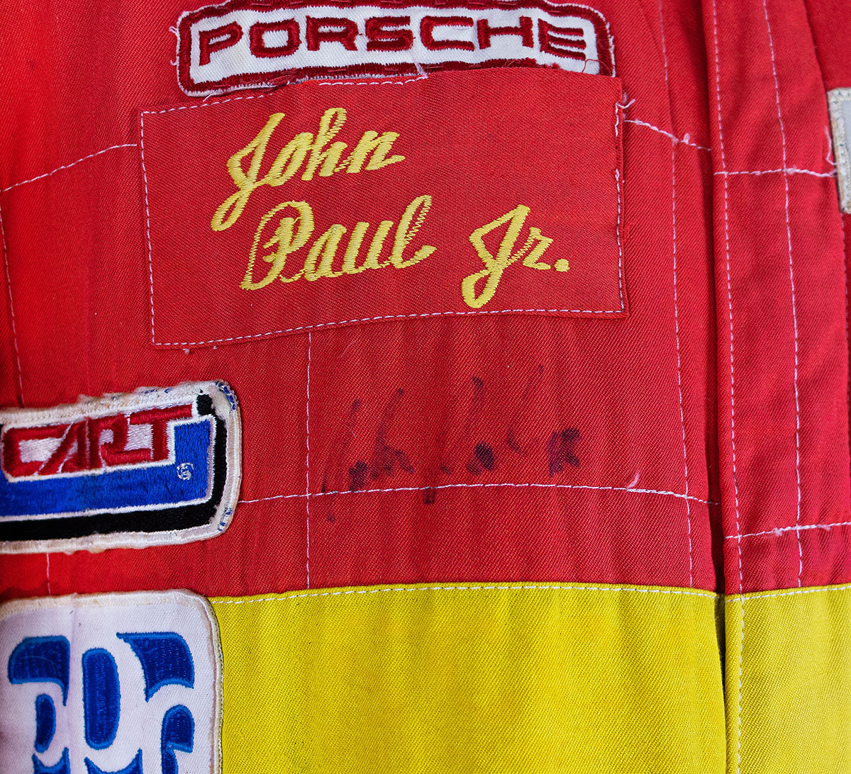 1982 John Paul Jr. Signed Race Winning Sebring 12 Hour Porsche 935 Suit