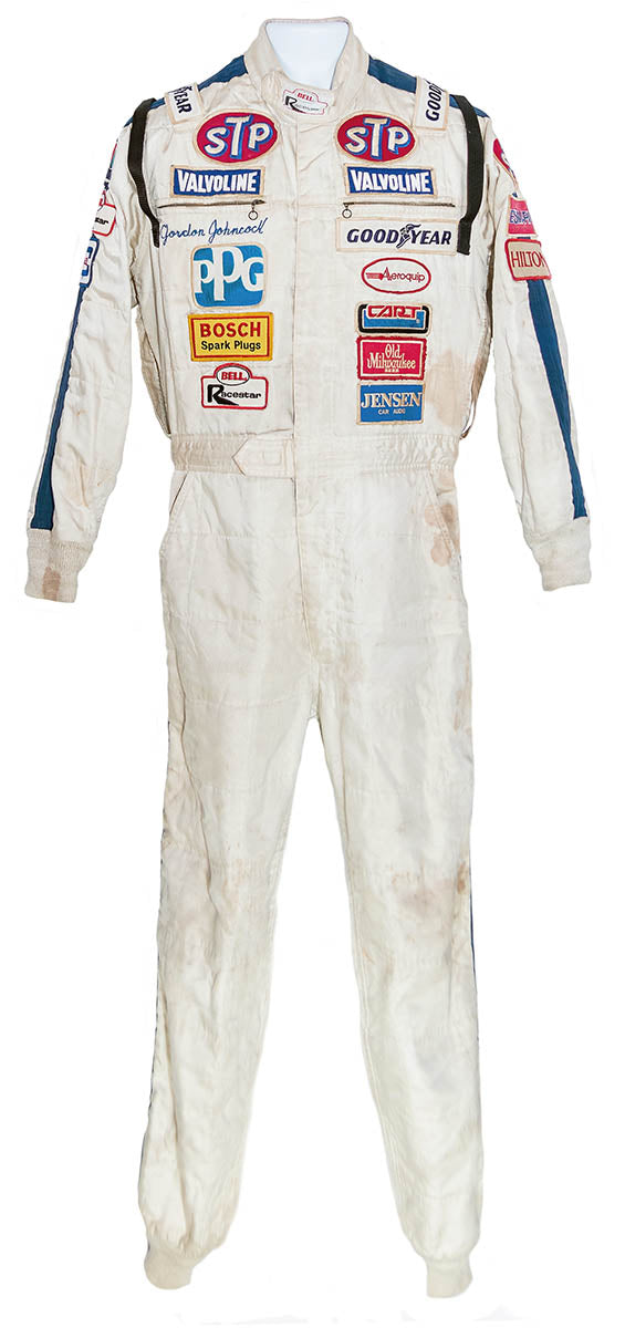 1984 Gordon Johncock Race Used Patrick Racing STP CART IndyCar Suit