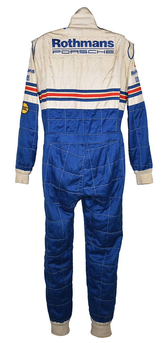 1984 Alan Jones Rothmans Porsche Sandown 1000 Race Used Suit