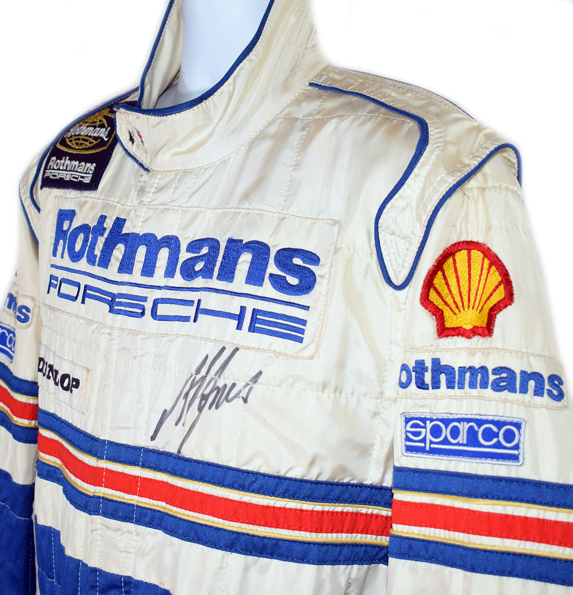 1984 Alan Jones Rothmans Porsche Sandown 1000 Race Used Suit