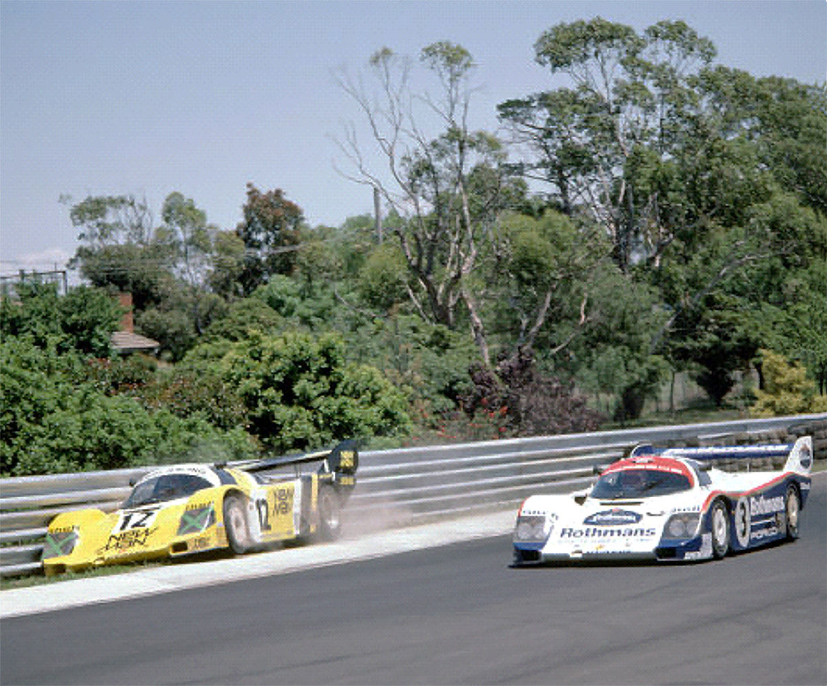 1984 Alan Jones Rothmans Porsche Sandown 1000 Race Used Suit