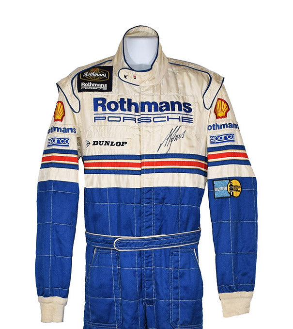 1984 Alan Jones Rothmans Porsche Sandown 1000 Race Used Suit