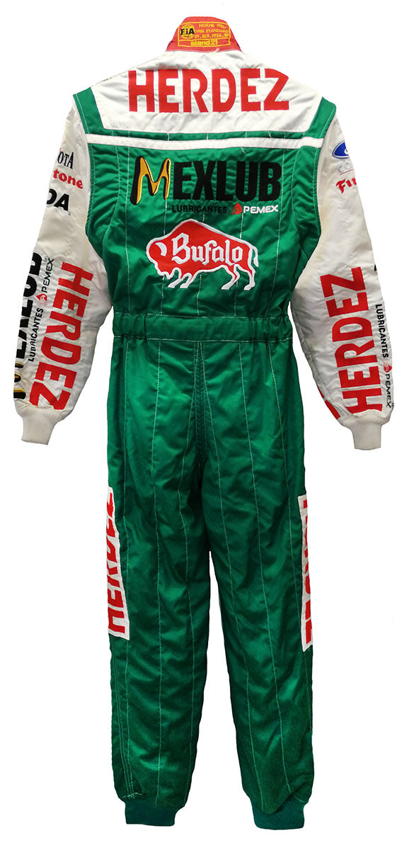 1997/98 Michel Jourdain Jr. Payton Coyne Racing IndyCar Race Worn Suit