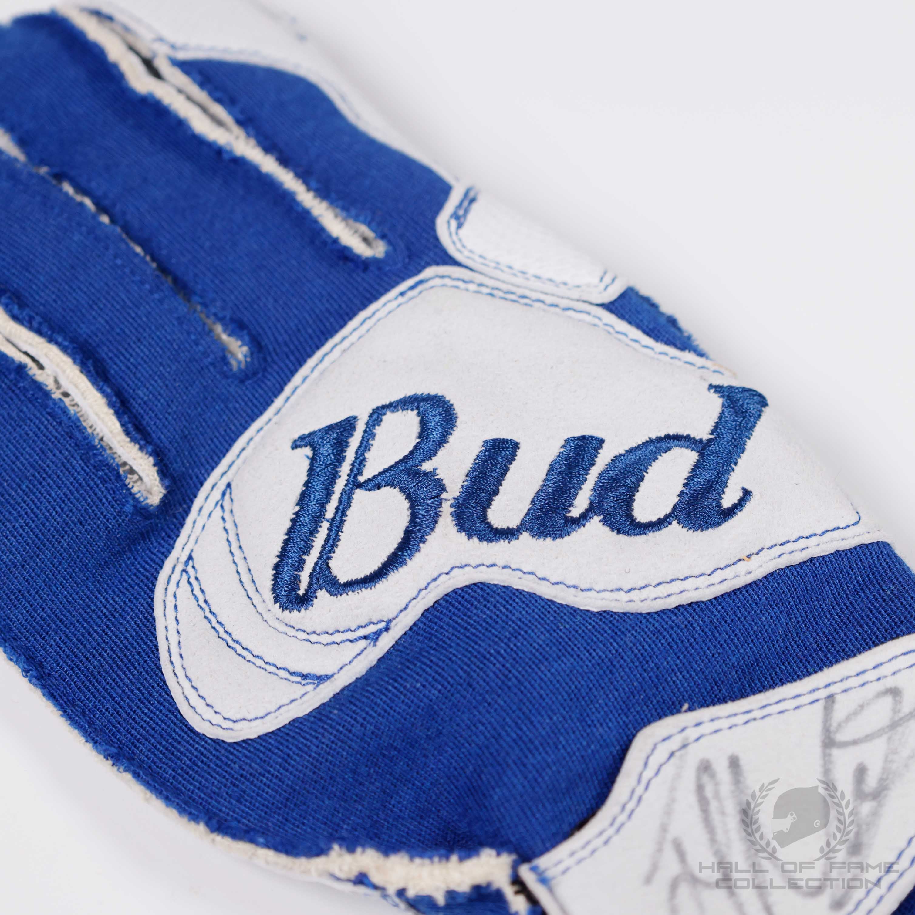 2004 Juan Pablo Montoya Signed Original  BMW Williams F1 Gloves
