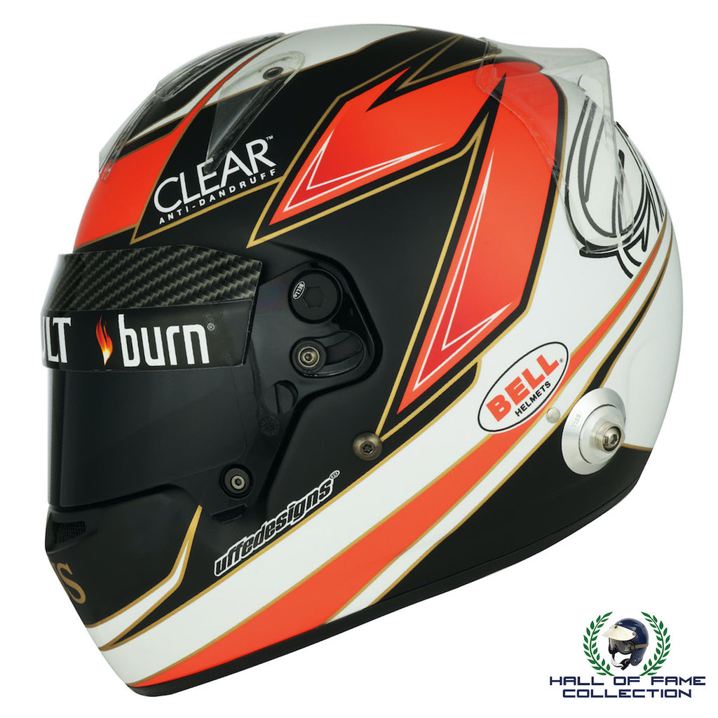 2013 motorcycle helmets Kimi Raikkonen Official Replica Lotus F1 Helmet dummy Monkey Helmet Glasses Driving Head circumference:L