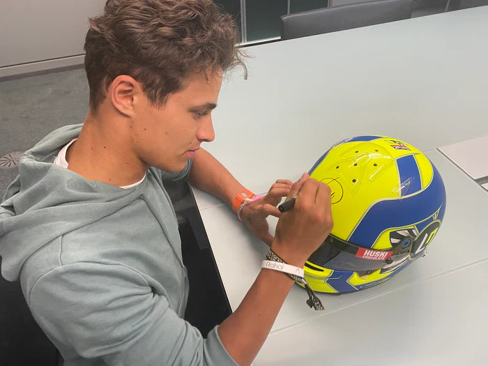 2020 Lando Norris Signed Replica McLaren F1 Helmet