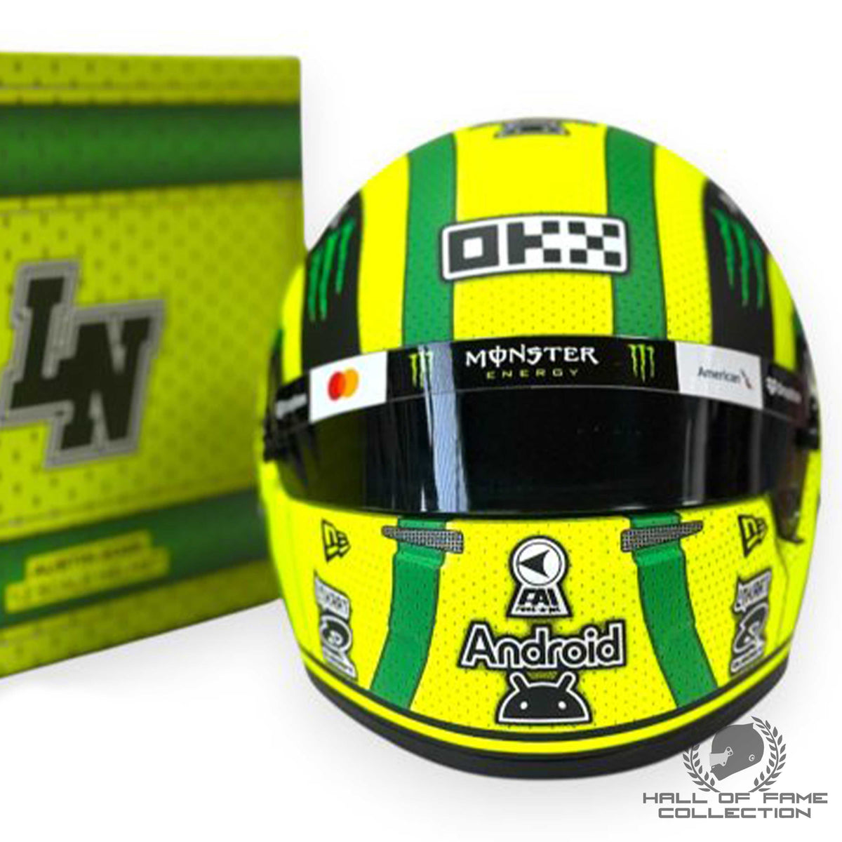 2025 Lando Norris Austin GP McLaren 1:2 Scale F1 Helmet