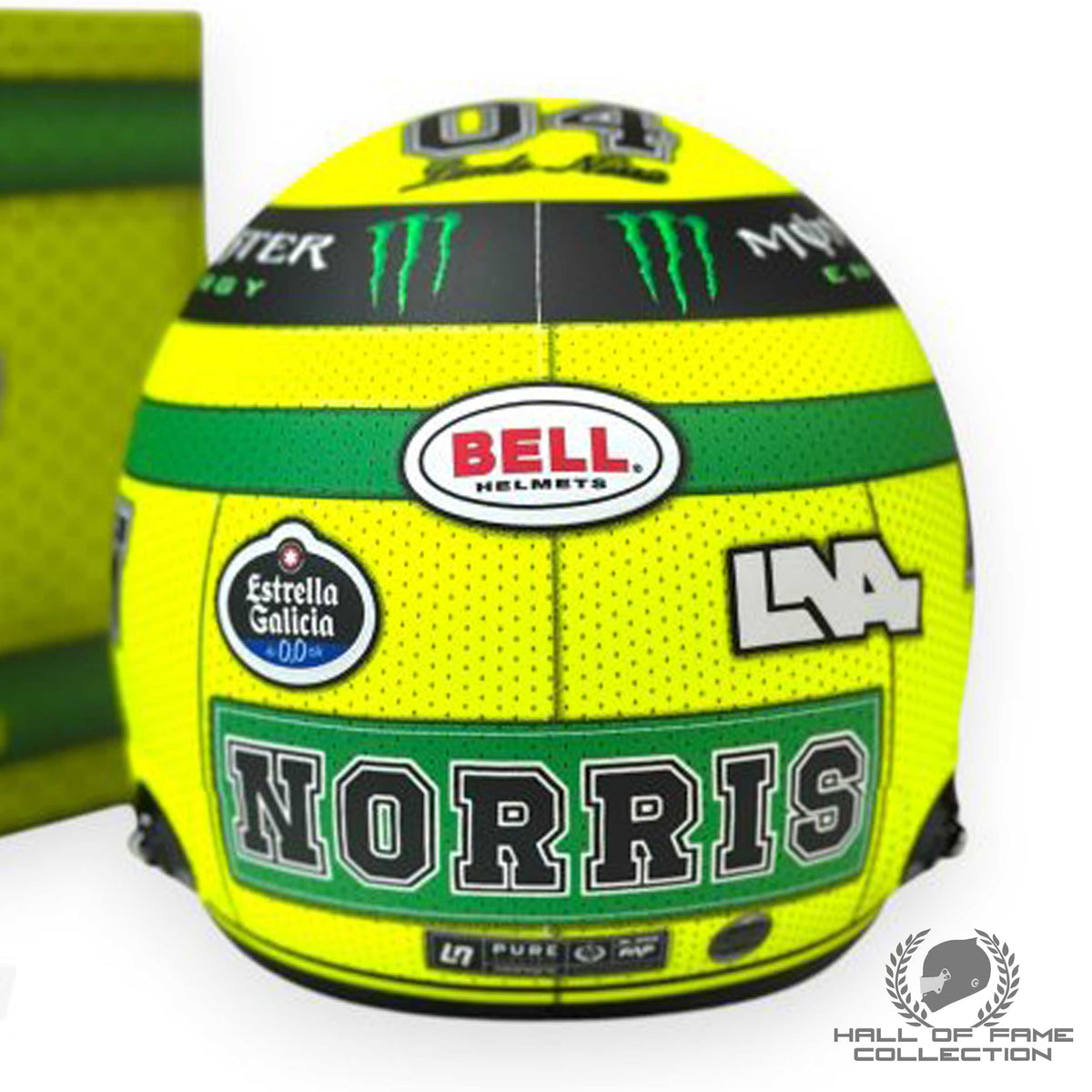 2025 Lando Norris Austin GP McLaren 1:2 Scale F1 Helmet