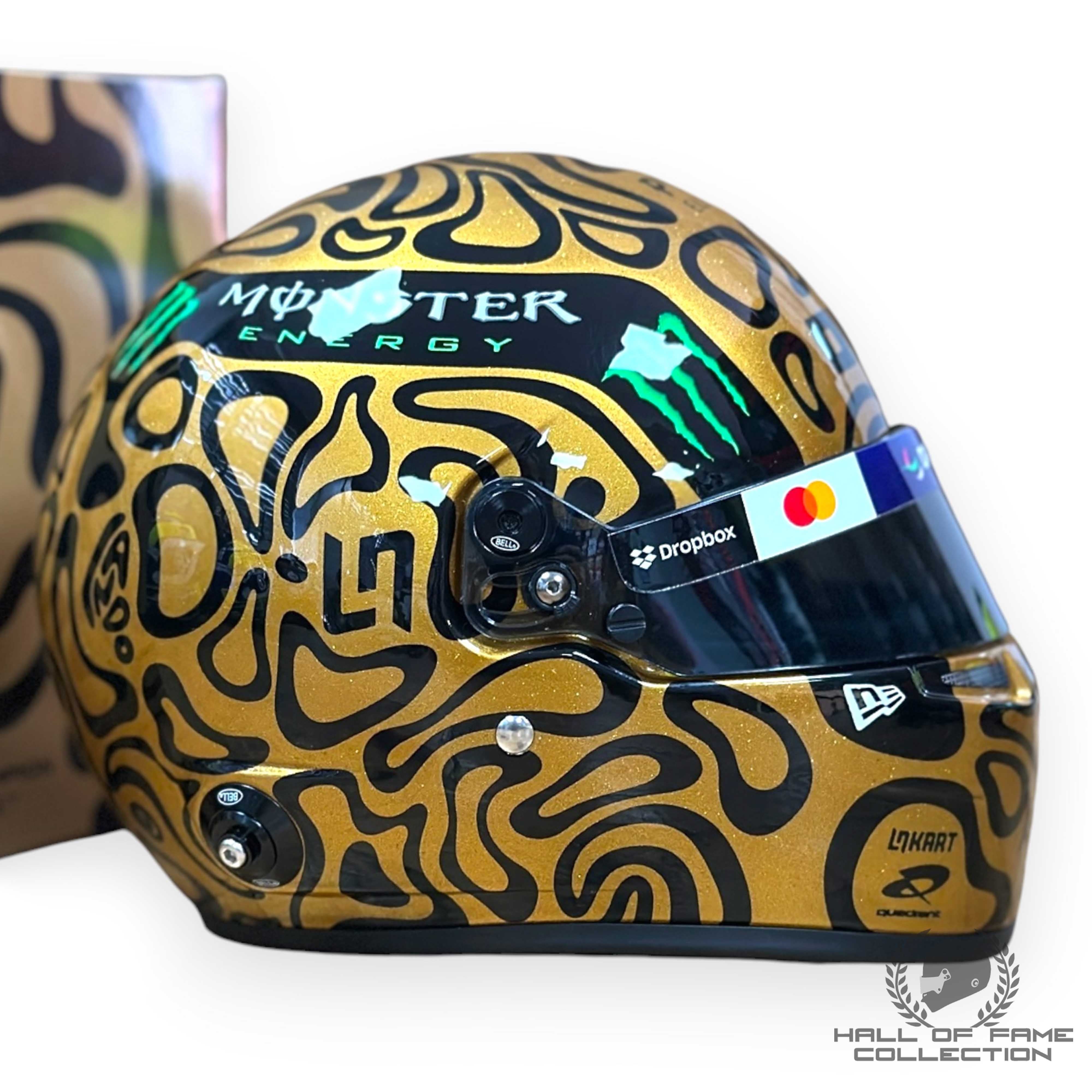 2025 Lando Norris World Champion McLaren 1:2 Scale F1 Helmet
