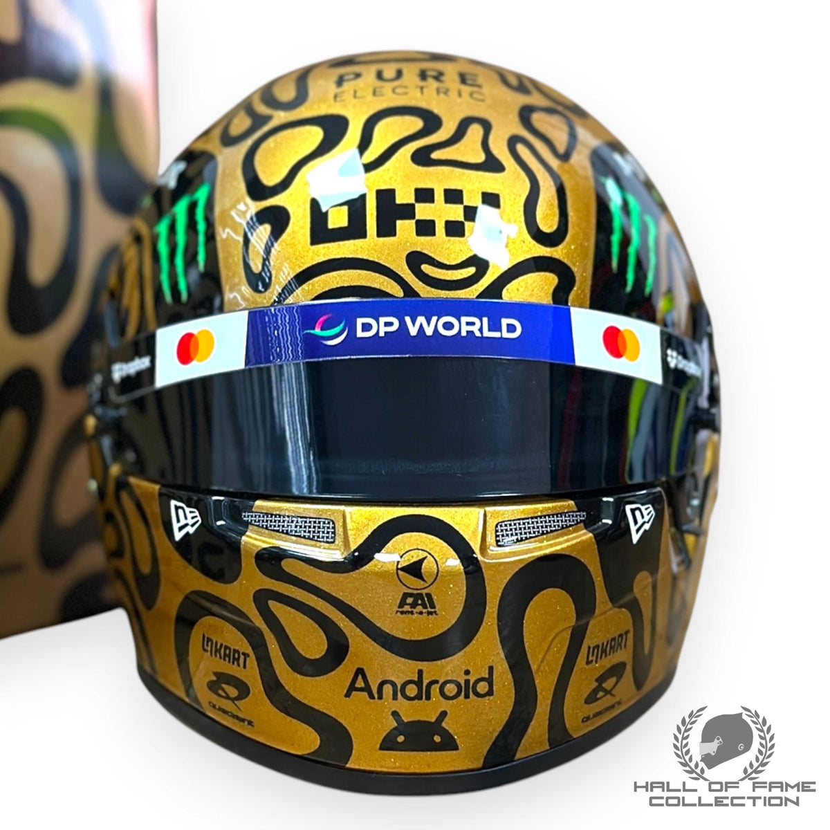 2025 Lando Norris World Champion McLaren 1:2 Scale F1 Helmet
