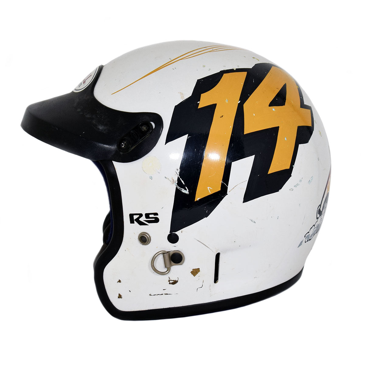 2008 Duree Le Claire Bonneville Salt Flats Record Worn Helmet