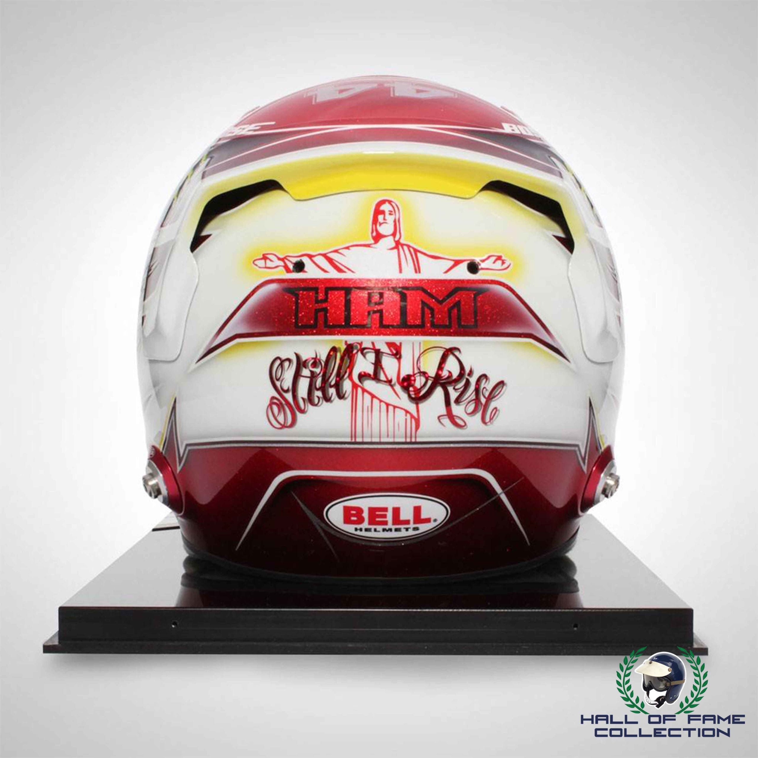 2019 Lewis Hamilton Signed Official Limited Edition Bell Replica HP77 F1 Helmet 1 of 19