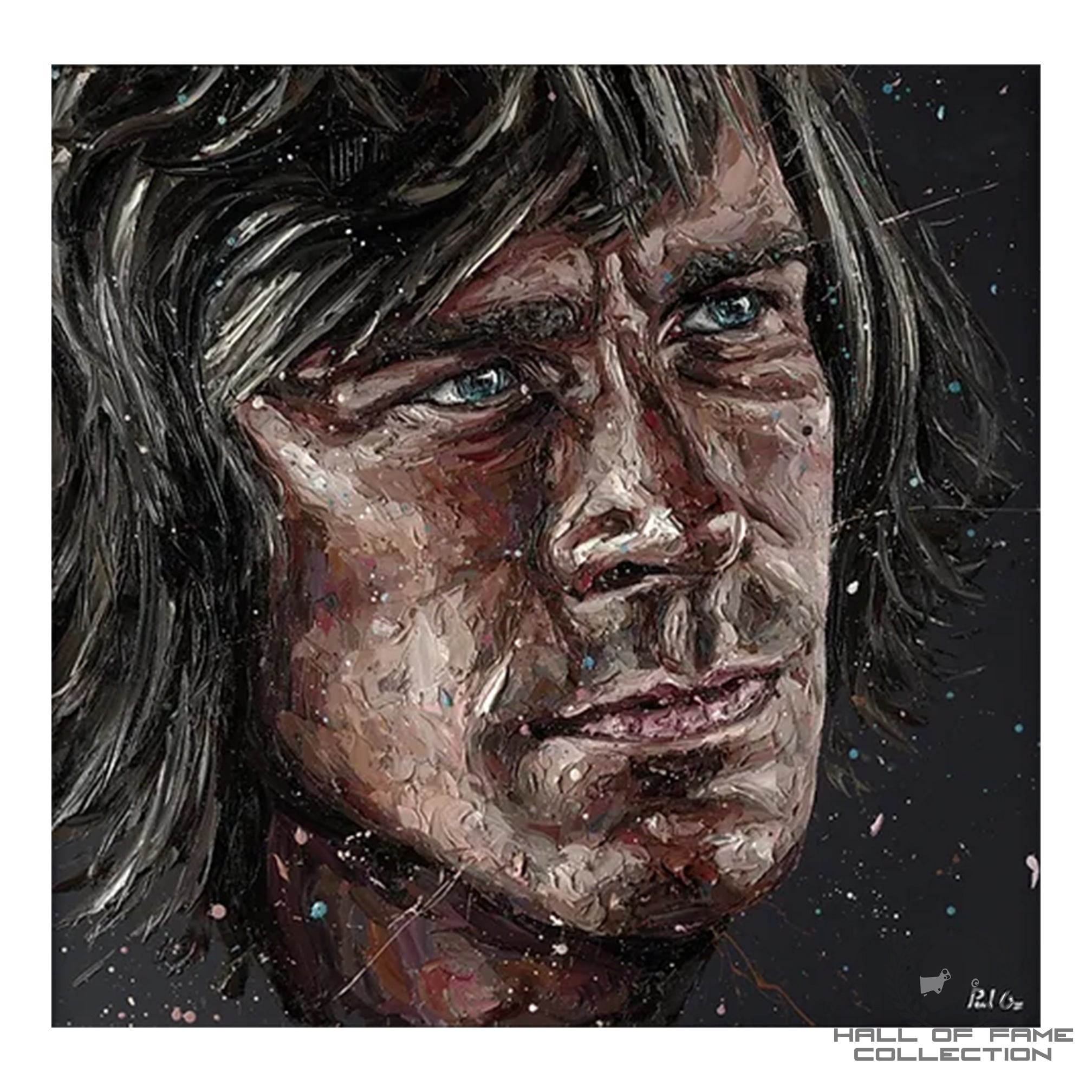 James Hunt Portrait Paul Oz Artwork