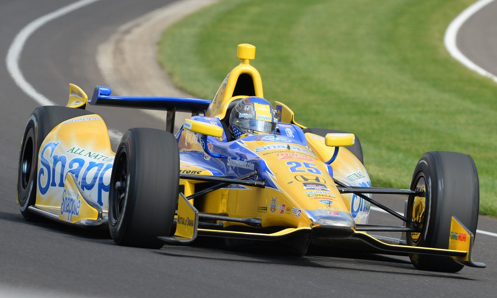 2014 Marco Andretti Signed Snapple Race Used IndyCar Suit