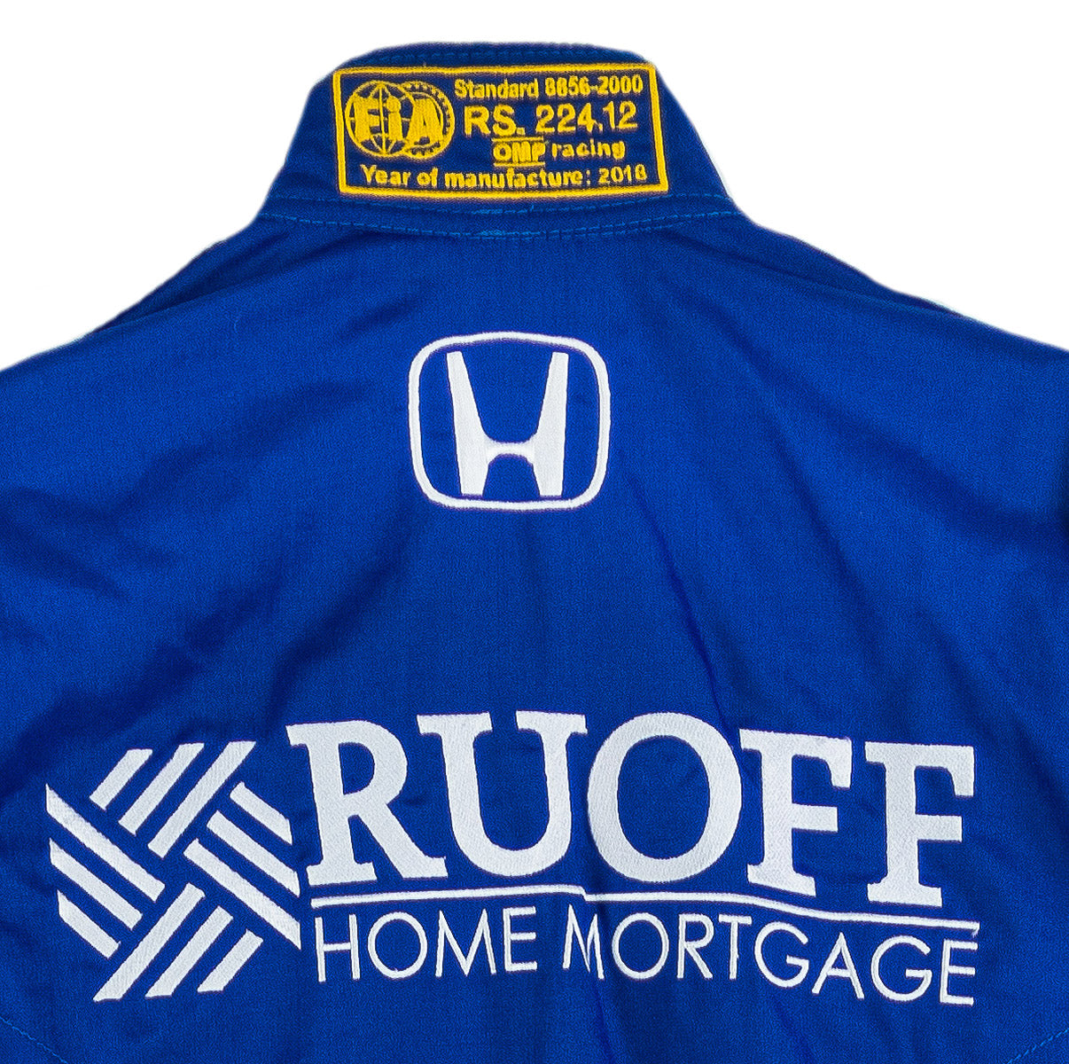 2018 Marco Andretti Signed Ruoff St. Pete Race Worn IndyCar Suit