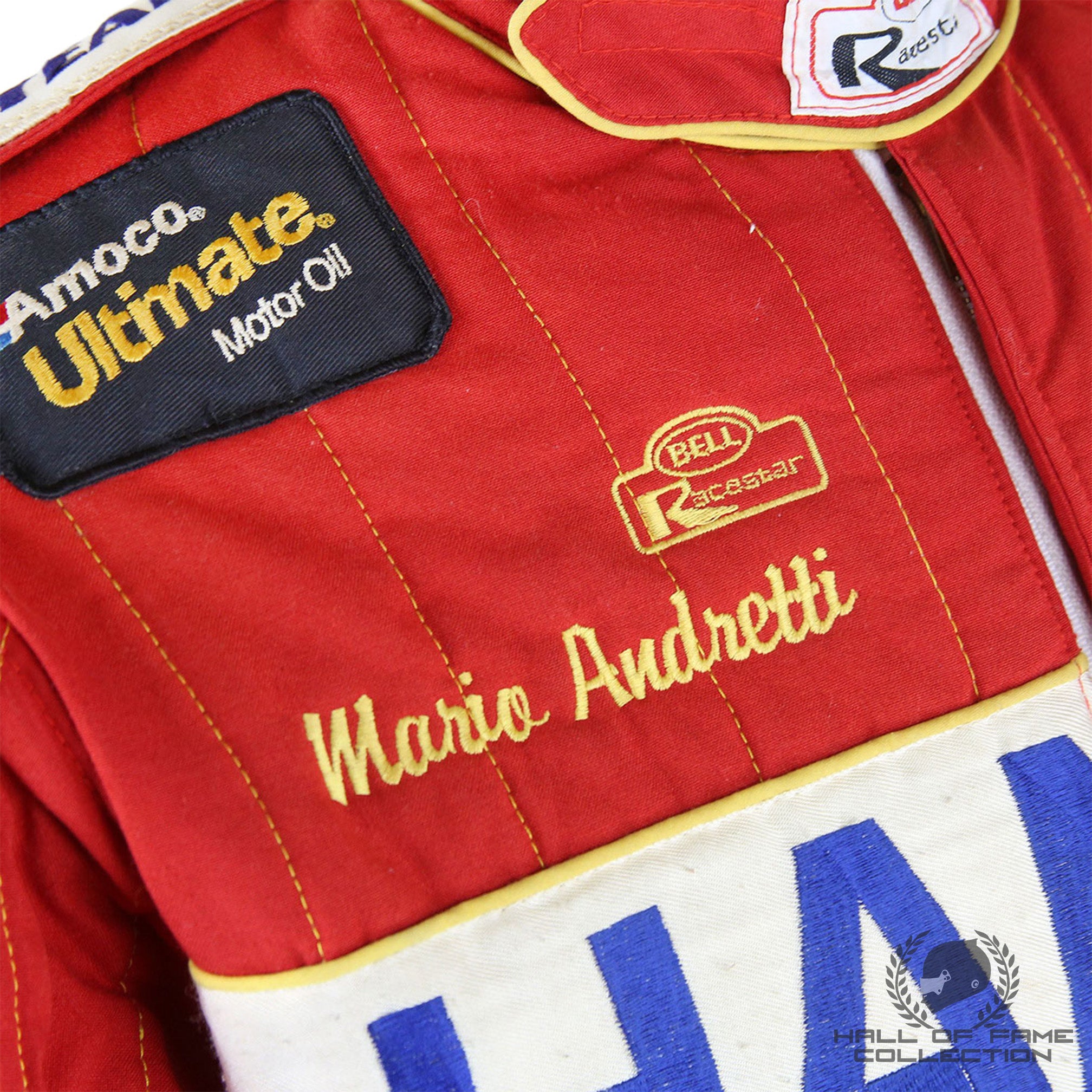 1987 Mario Andretti Race Used Newman Haas IndyCar Suit