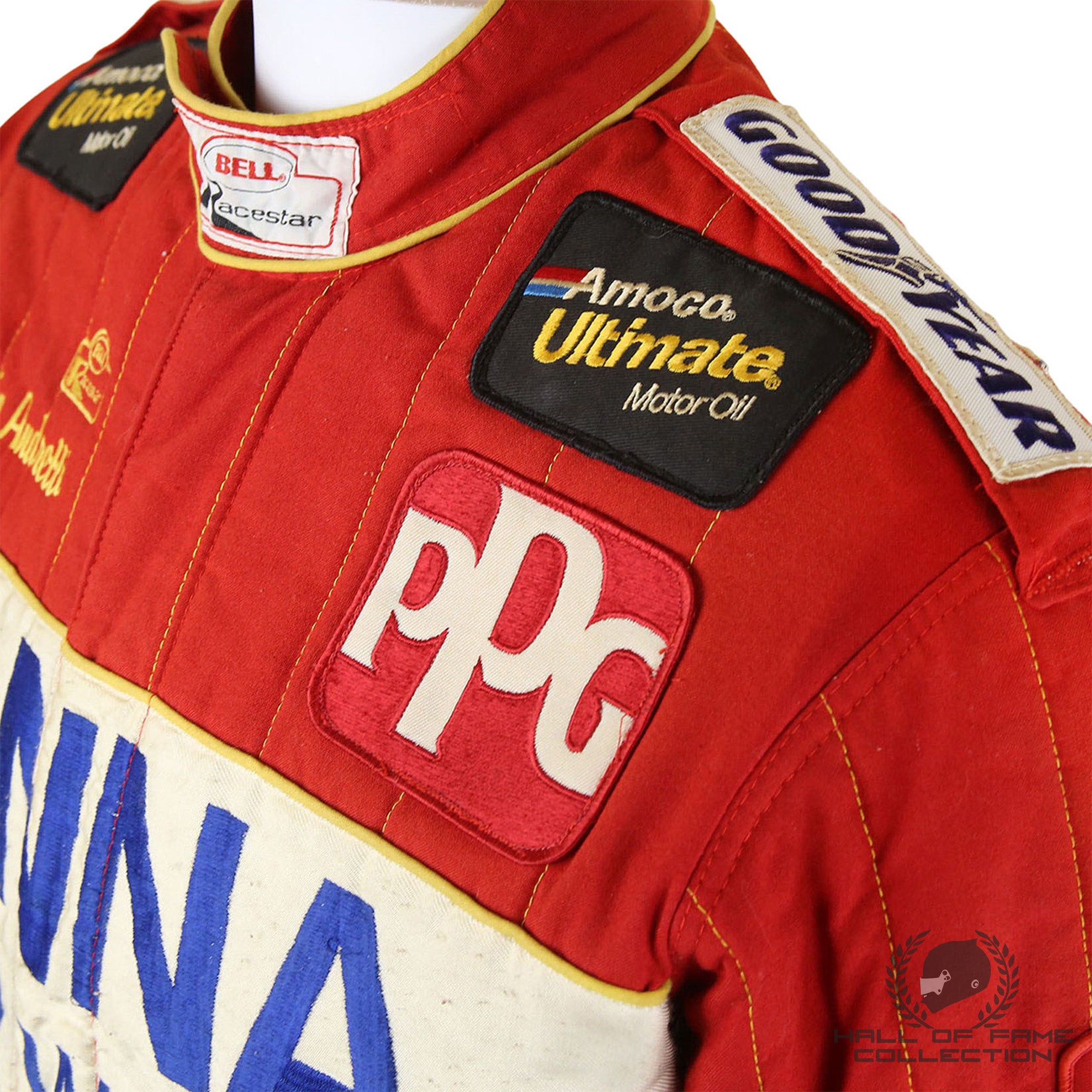 1987 Mario Andretti Race Used Newman Haas IndyCar Suit