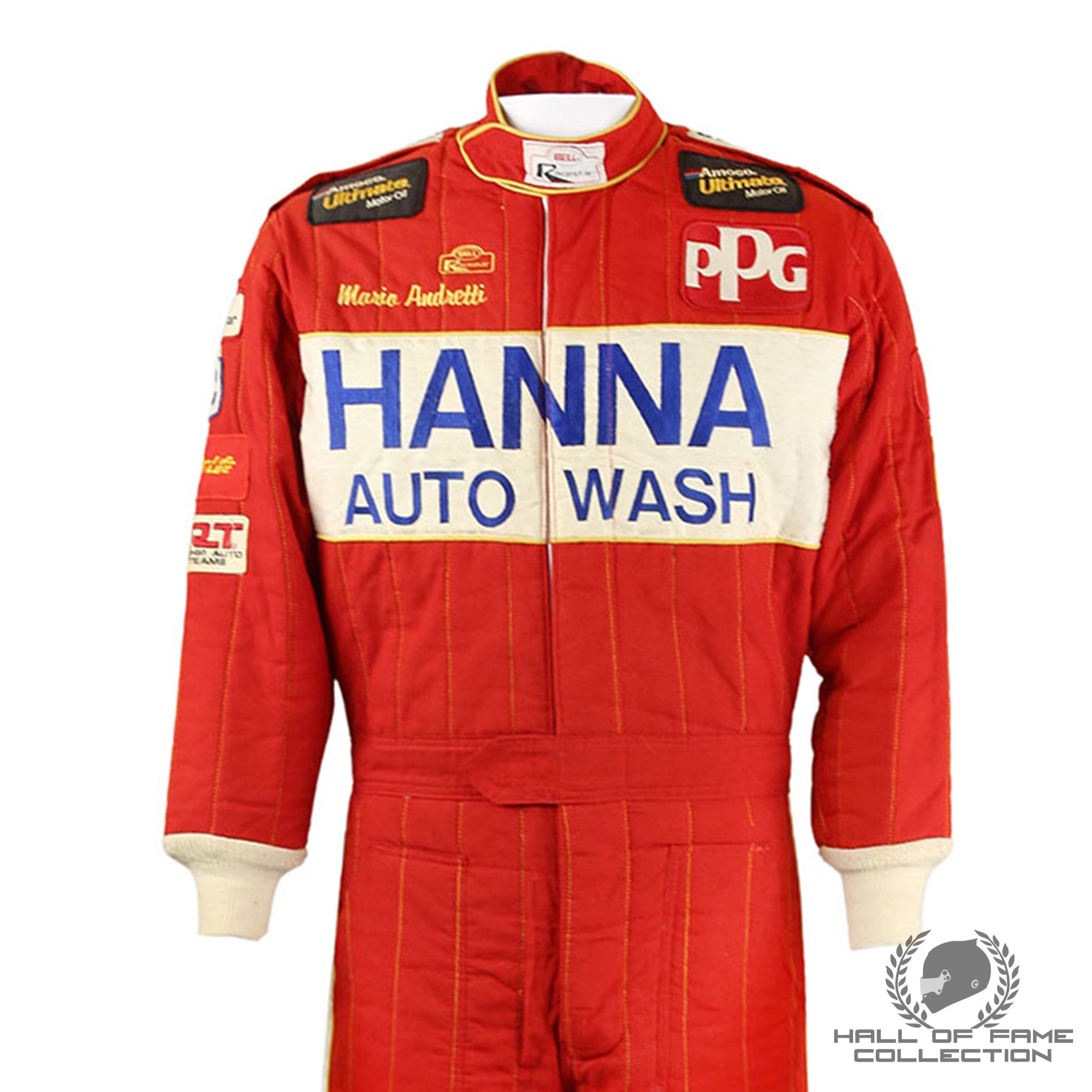 1987 Mario Andretti Race Used Newman Haas IndyCar Suit