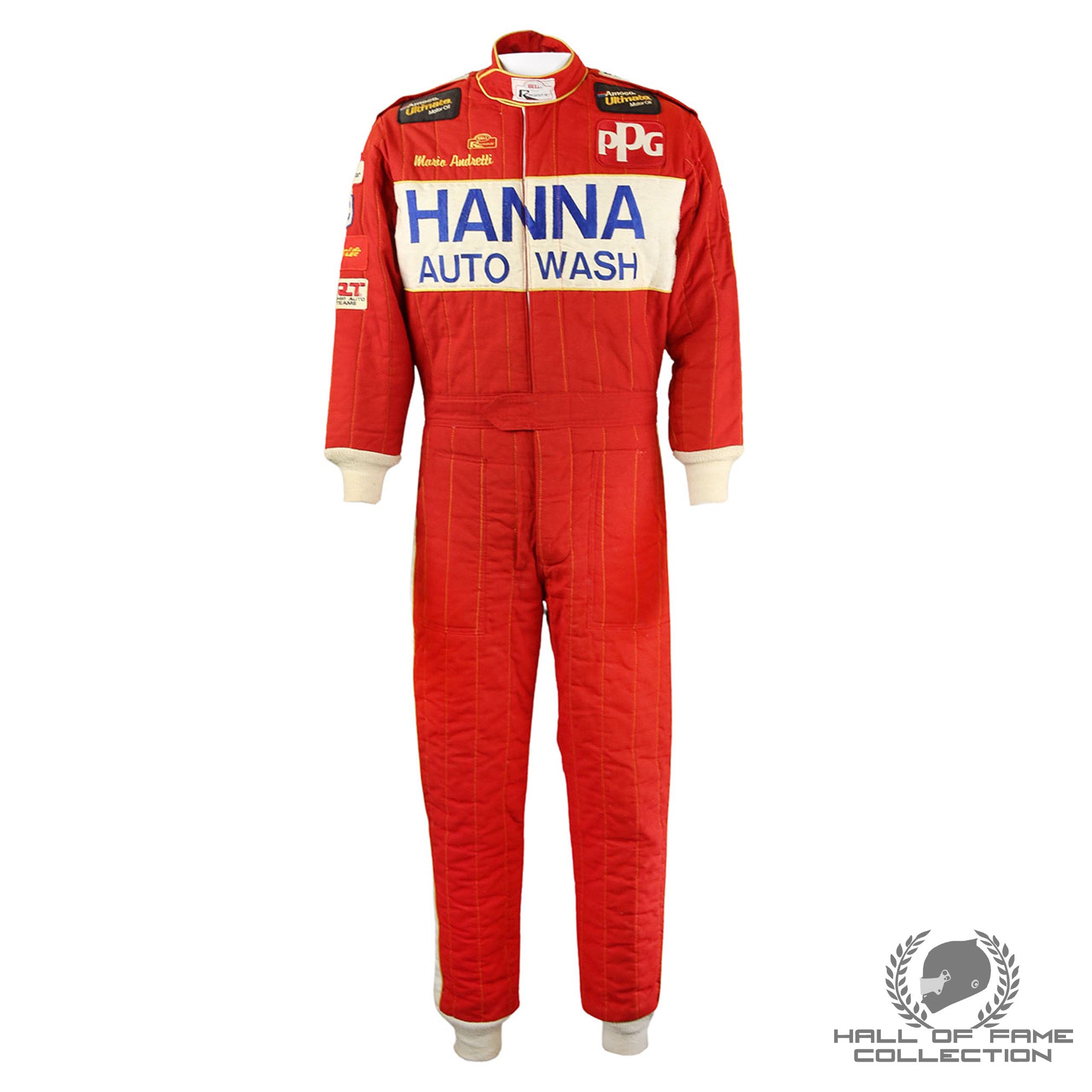 1987 Mario Andretti Race Used Newman Haas IndyCar Suit