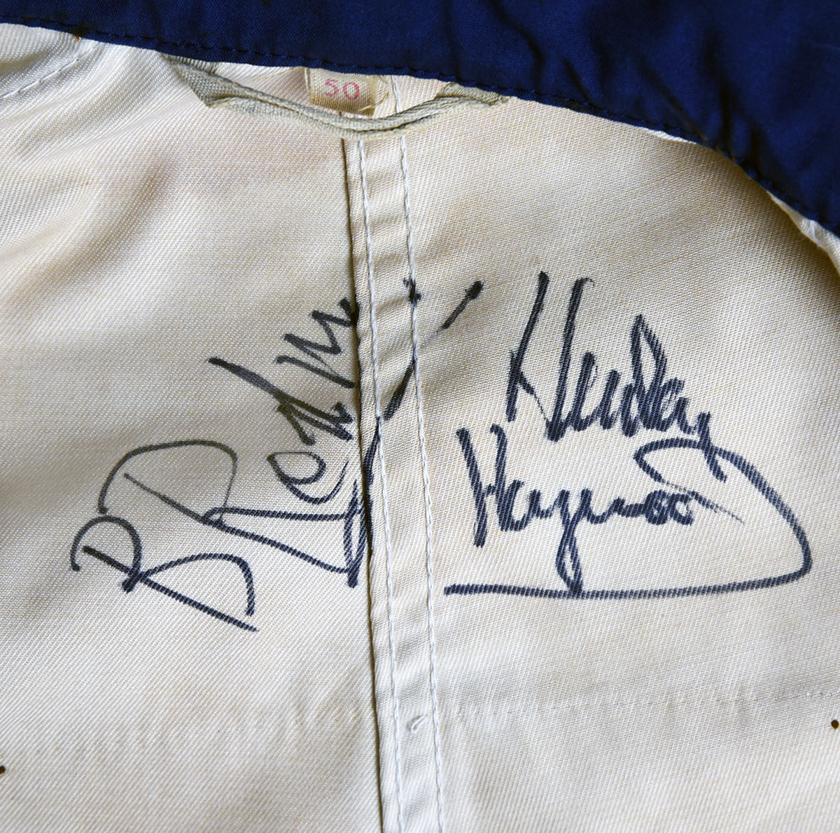 1976-78 Martini Porsche Signed Winning Le Mans Used Crew Overalls