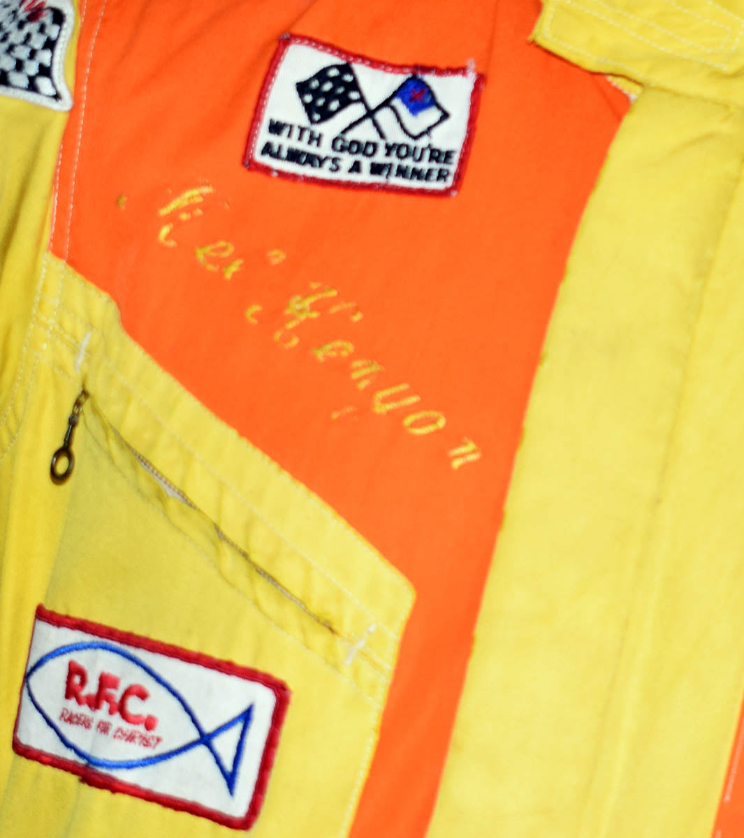 1985 Mel Kenyon USAC Midget Championship Winning Suit