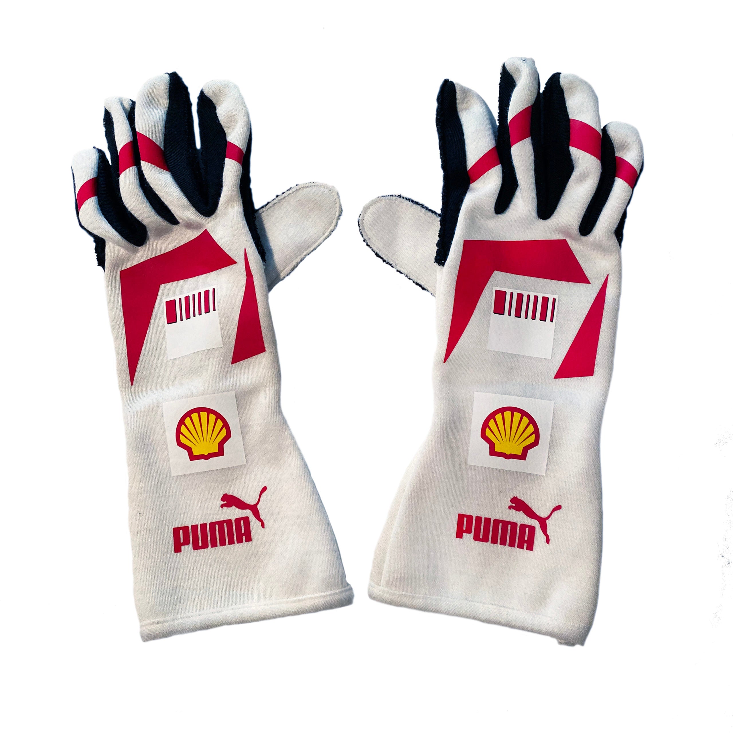 2007 Michael Schumacher Used Testing Scuderia Ferrari F1 Gloves