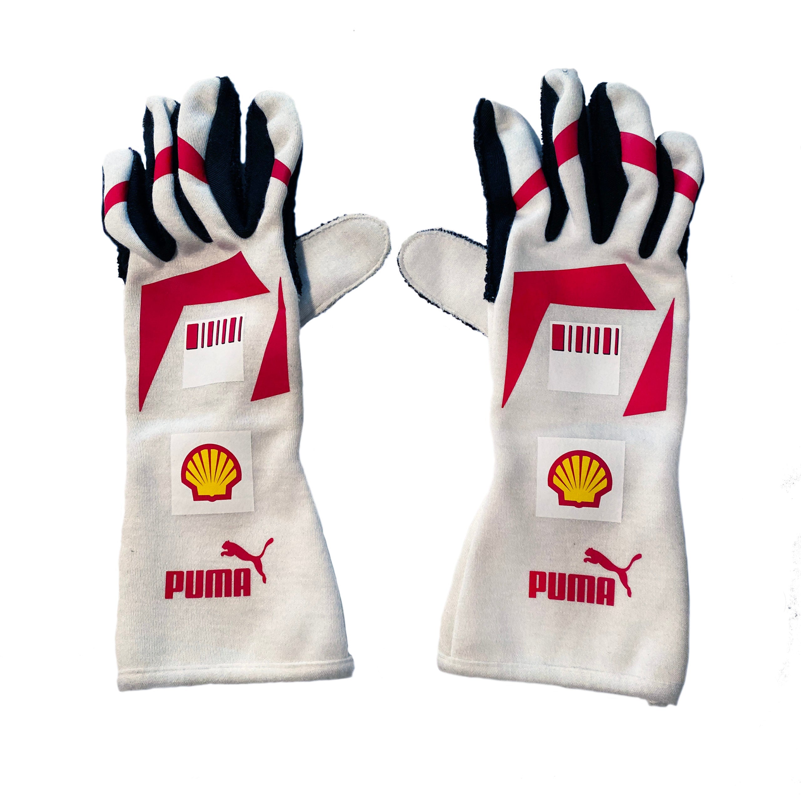 2007 Michael Schumacher Used Testing Scuderia Ferrari F1 Gloves