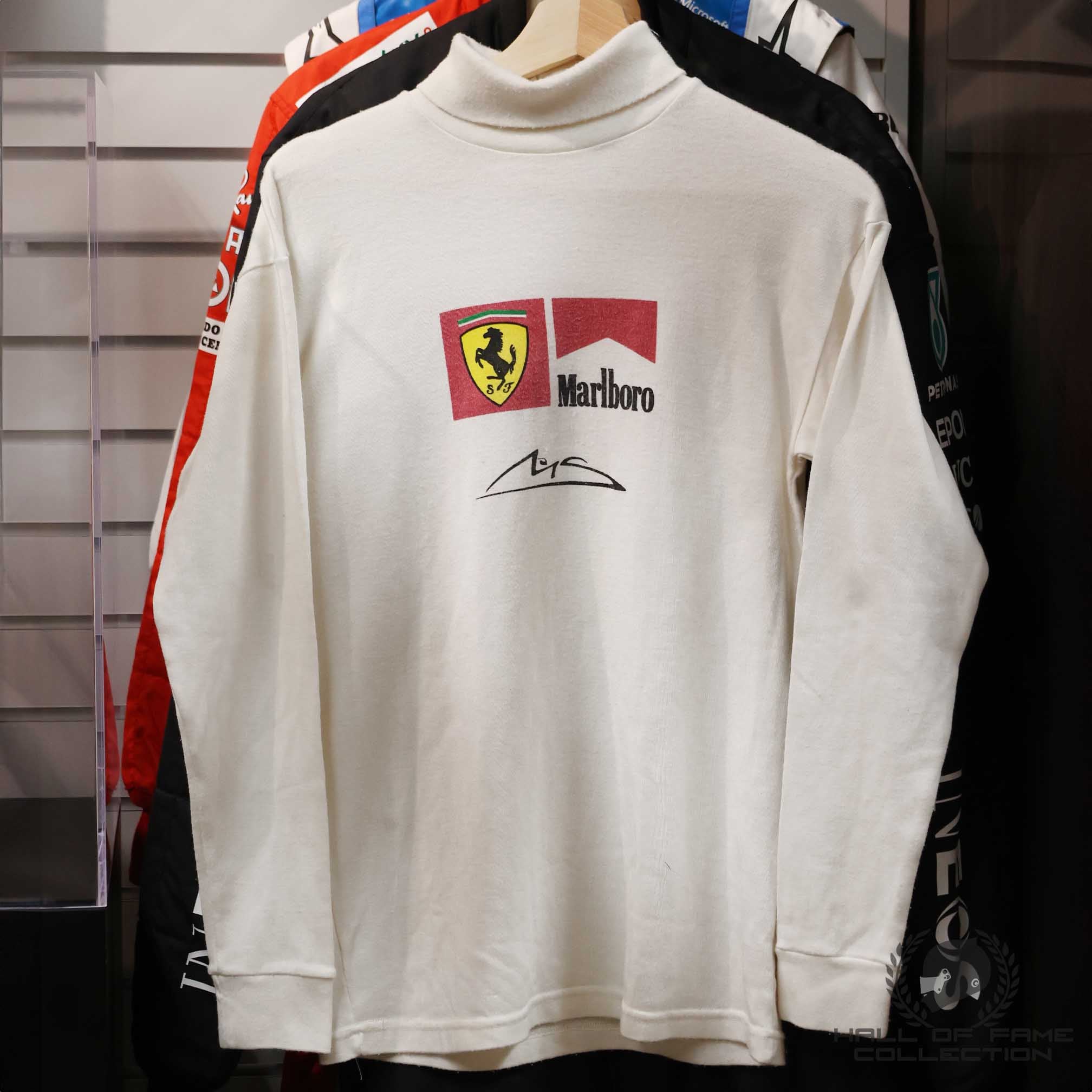 2001 Michael Schumacher 4th World Championship Used Scuderia Ferrari F1 Nomex