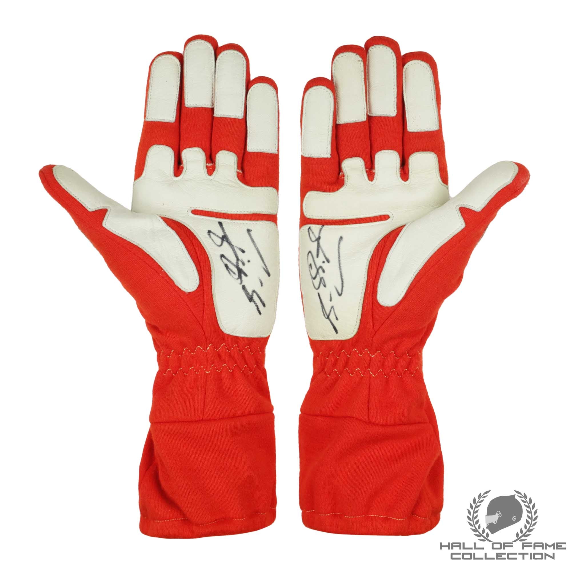 2005 Michael Schumacher Signed Original Scuderia Ferrari F1 Gloves