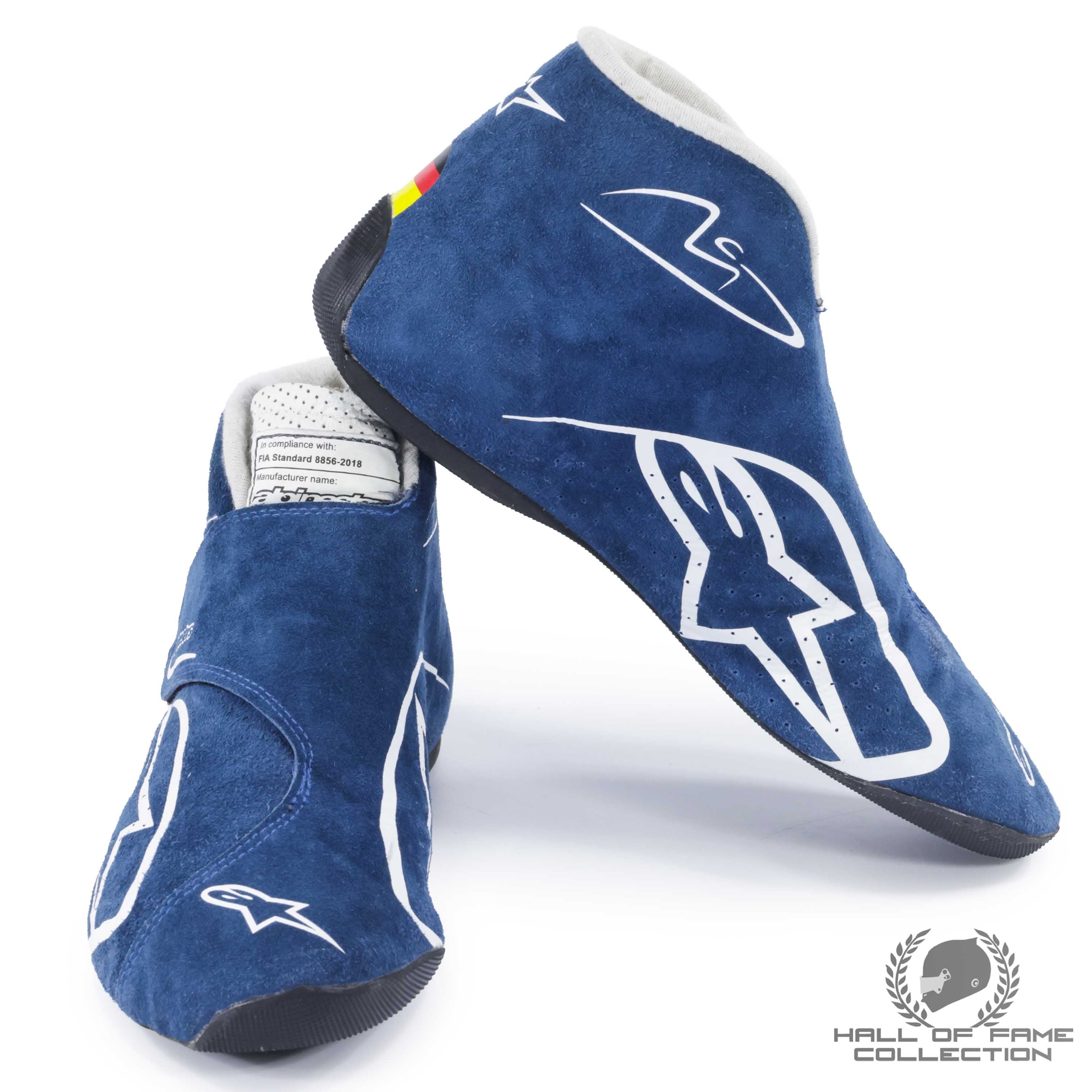 2021 Mick Schumacher Race Used Haas F1 Boots