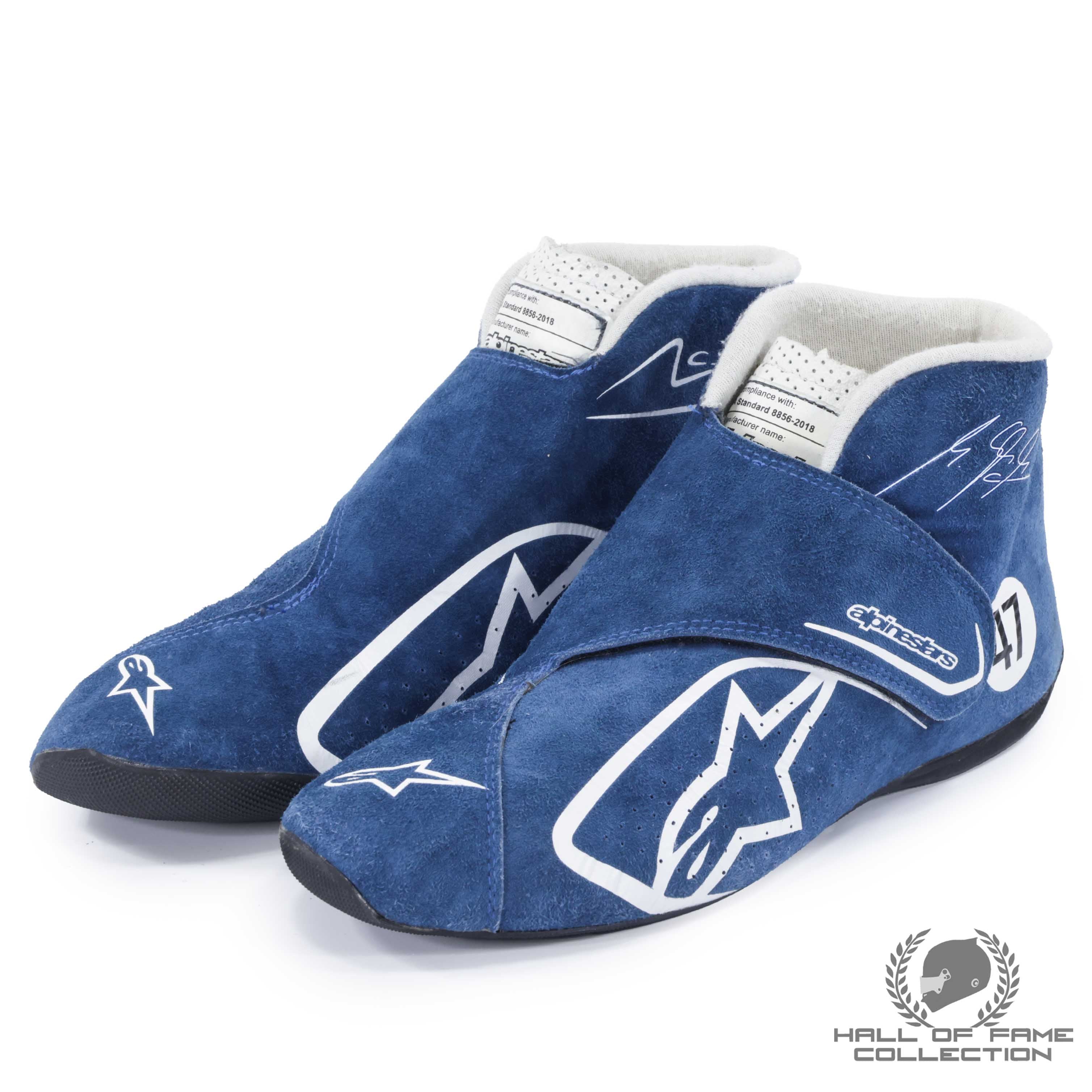 2021 Mick Schumacher Race Used Haas F1 Boots