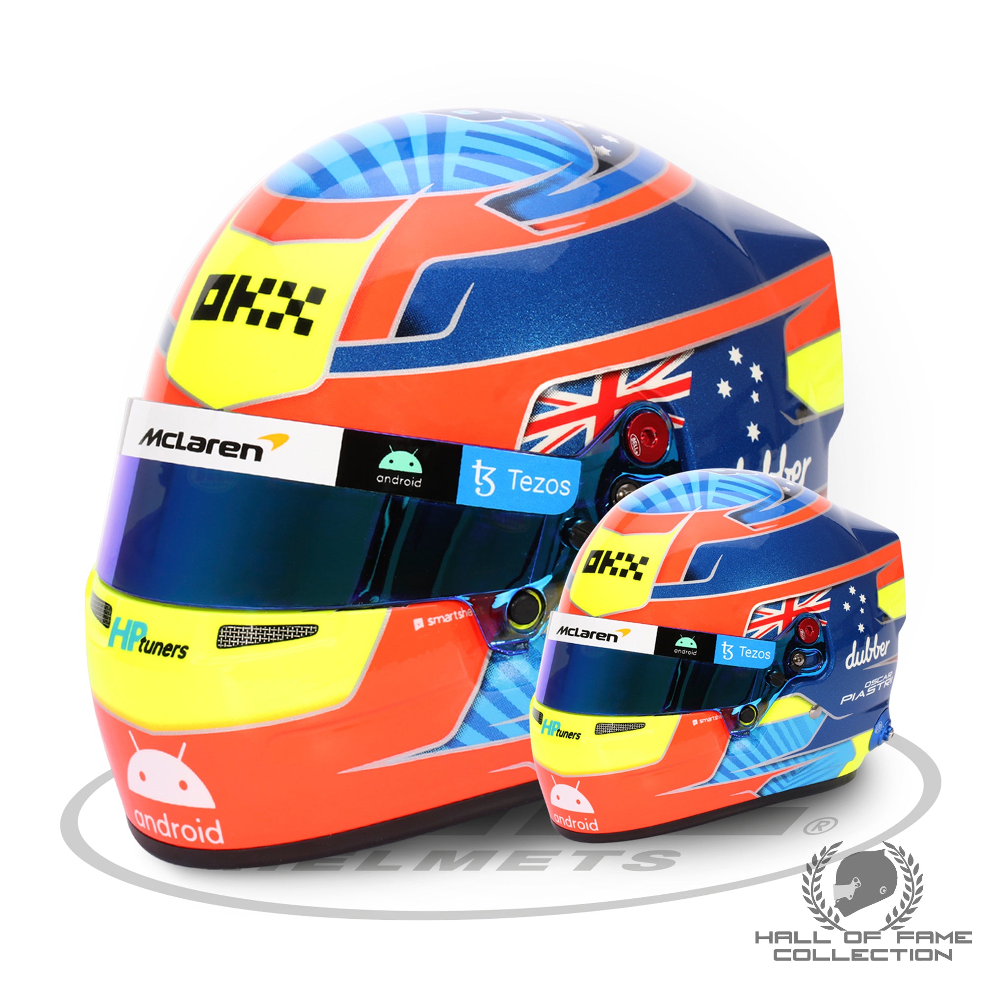 2023 Oscar Piastri 1/2 Scale Bell McLaren F1 Helmet