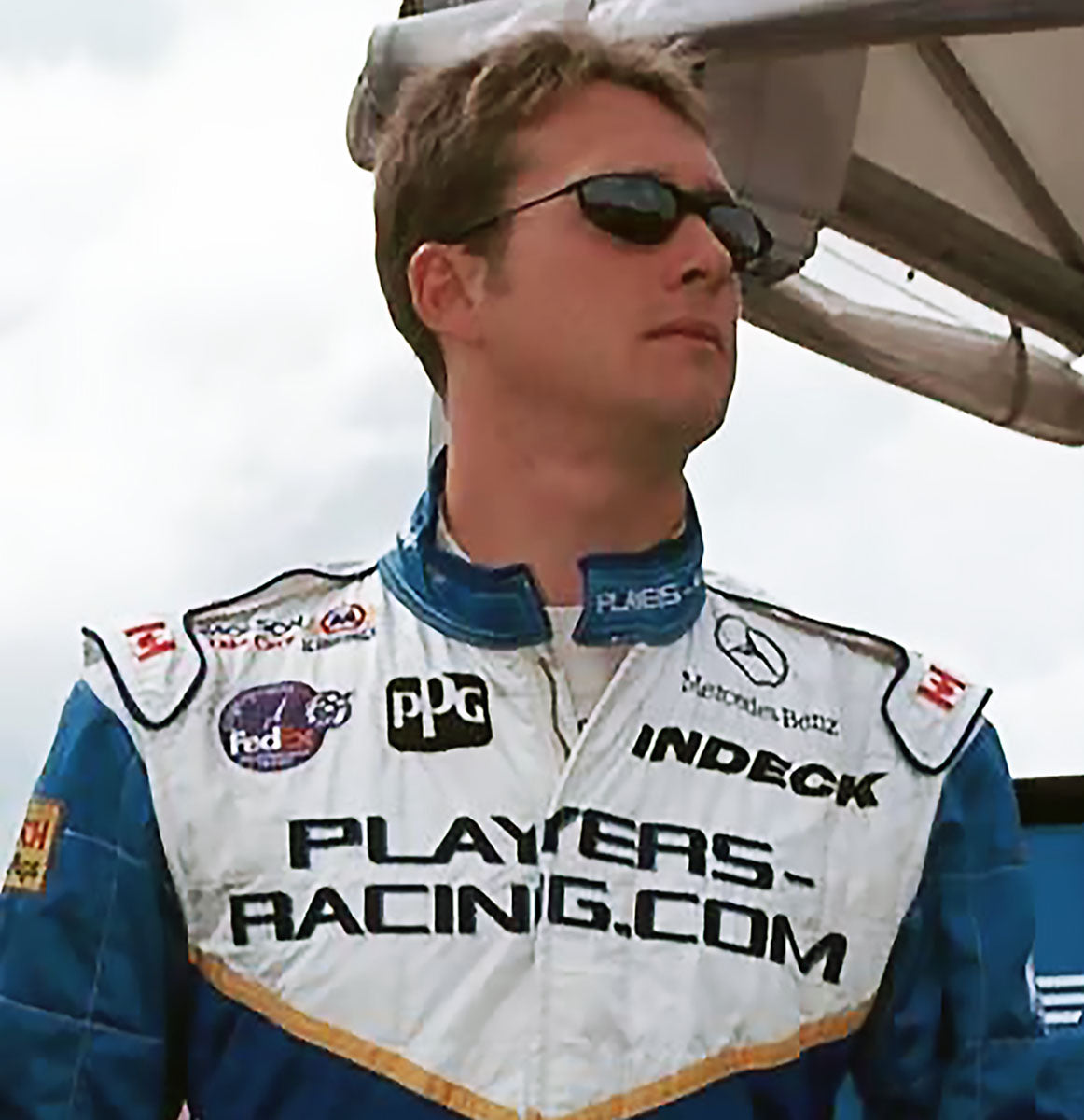 1999 Greg Moore Race Used Player's-Forsythe Racing Visor
