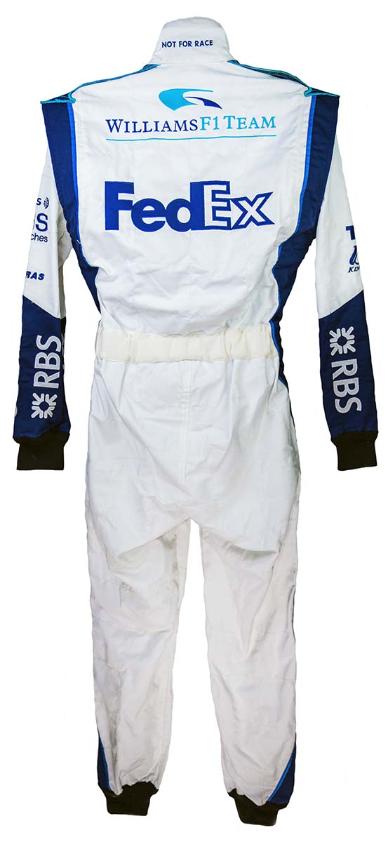 2006 Nico Rosberg Promotional Used Williams F1 Suit