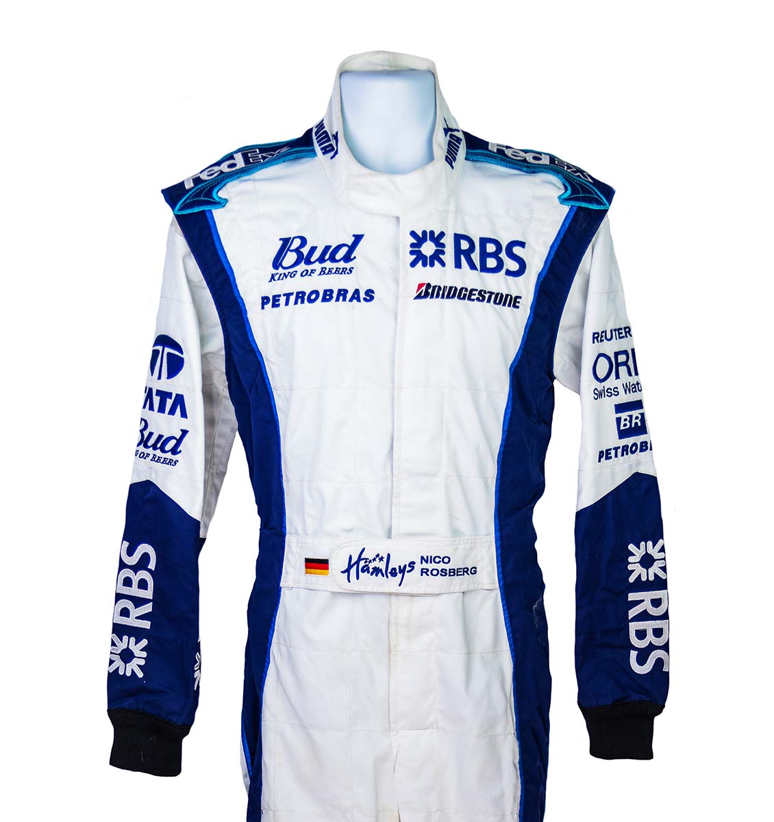 2006 Nico Rosberg Promotional Used Williams F1 Suit