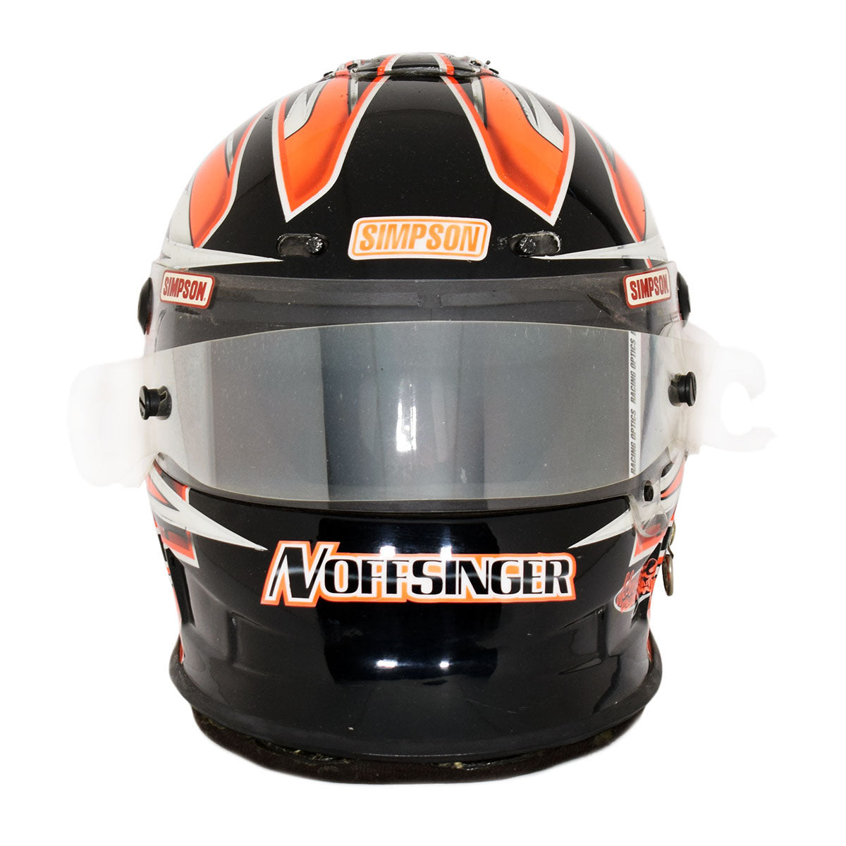 2001 Brad Noffsinger Race Used USAC Midget Car Helmet