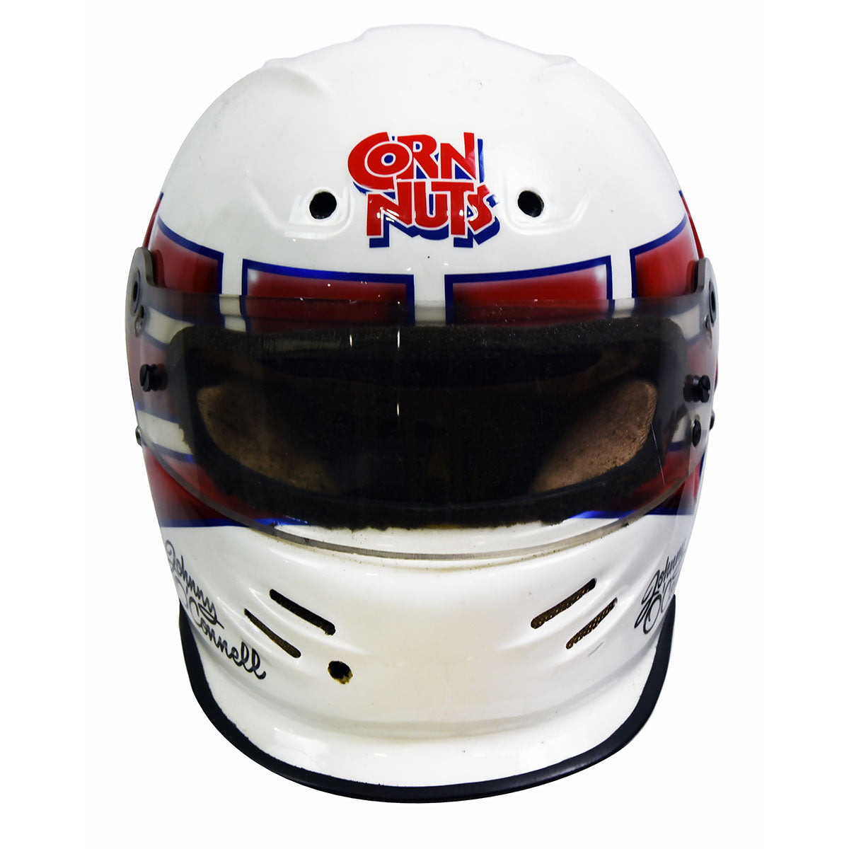 1996/97 Johnny O'Connell Race Used TredwayRacing/Foyt Racing IRL IndyCar helmet