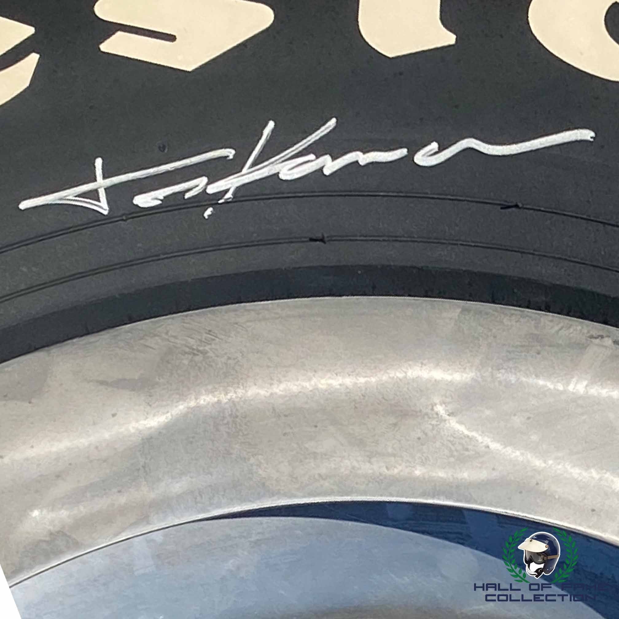 2021 Original IndyCar Multi Signed Wheel and Firestone Tire