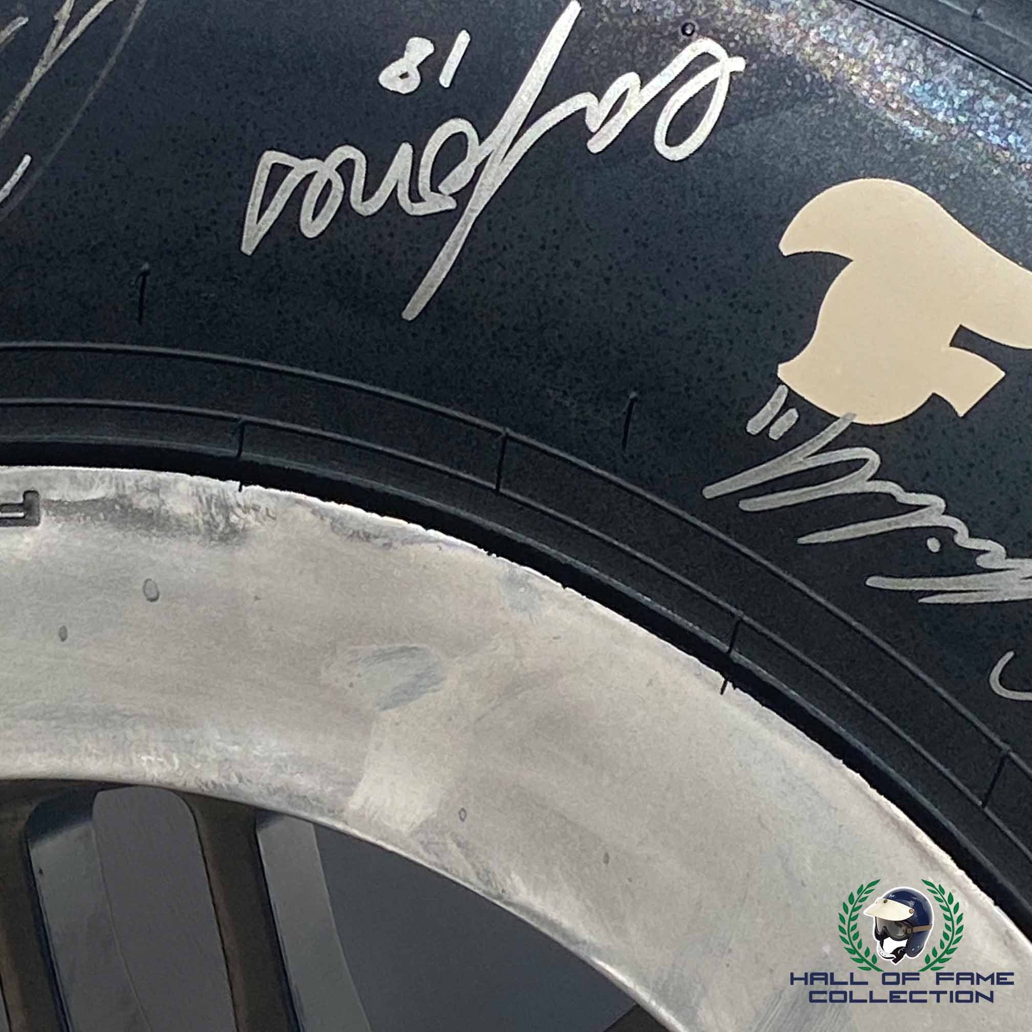 2021 Original IndyCar Multi Signed Wheel and Firestone Tire