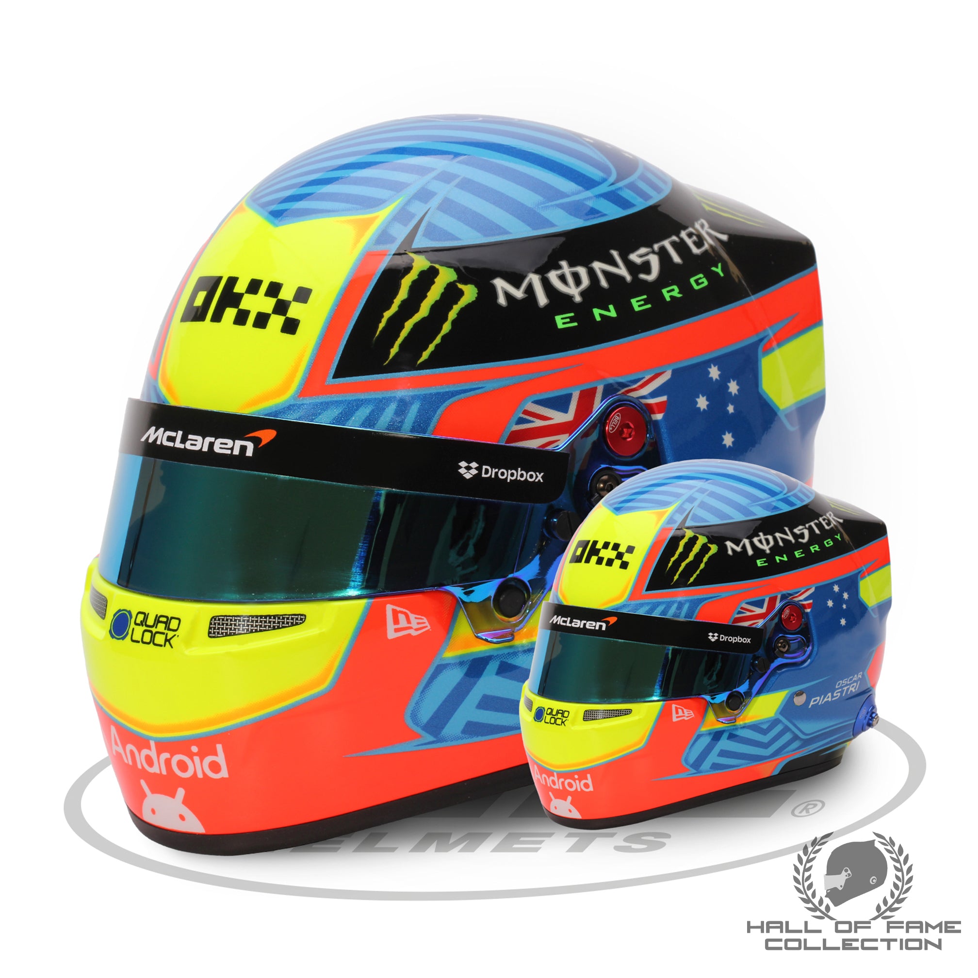 2024 Oscar Piastri 1/2 Scale Bell McLaren F1 Helmet