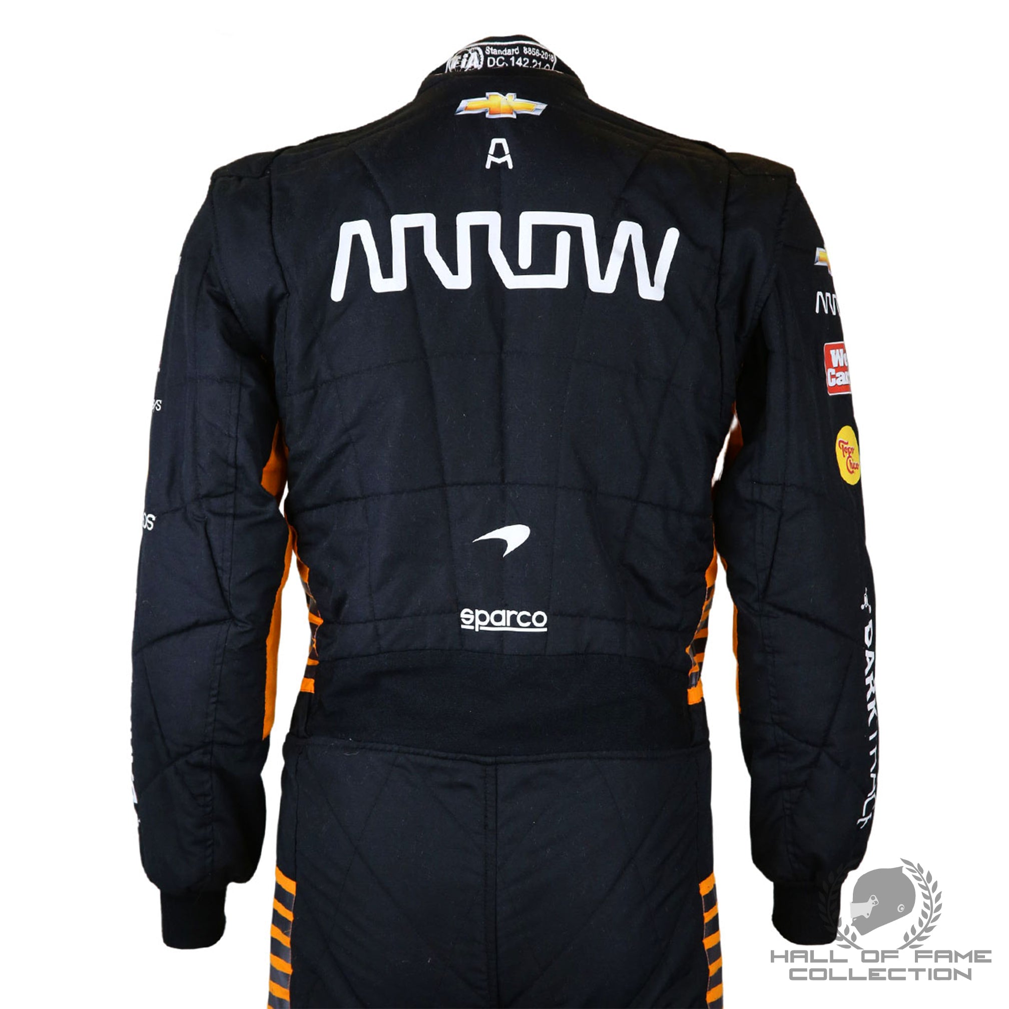 2021 Pato O'Ward Race Used Arrow McLaren IndyCar Suit