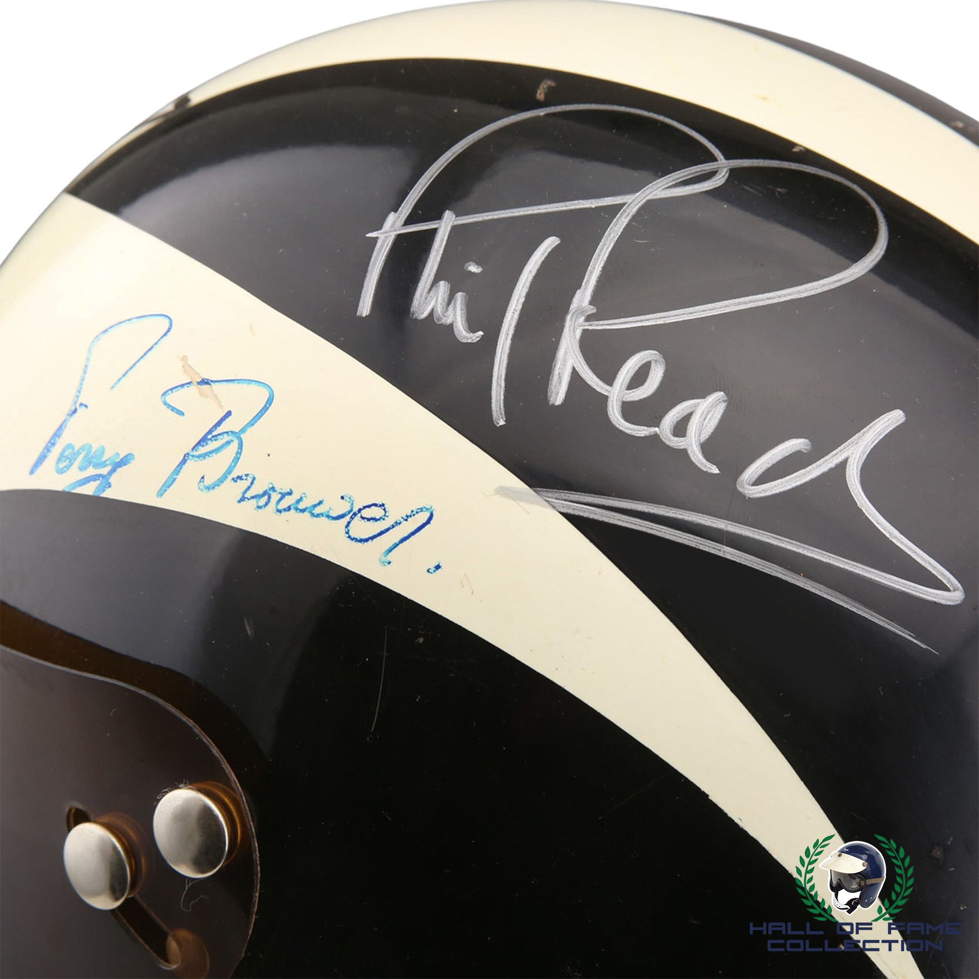 1977 Phil Read Signed Replica Isle of Man TT Helmet