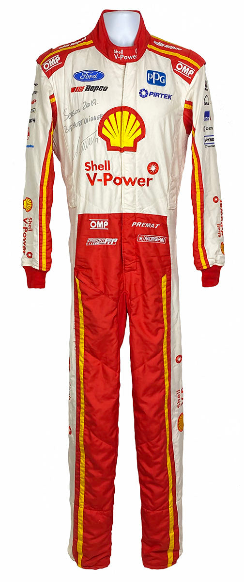 2019 Alexandre Prémat Signed Race Winning Bathurst 1000 DJR/Penske Supercars Suit