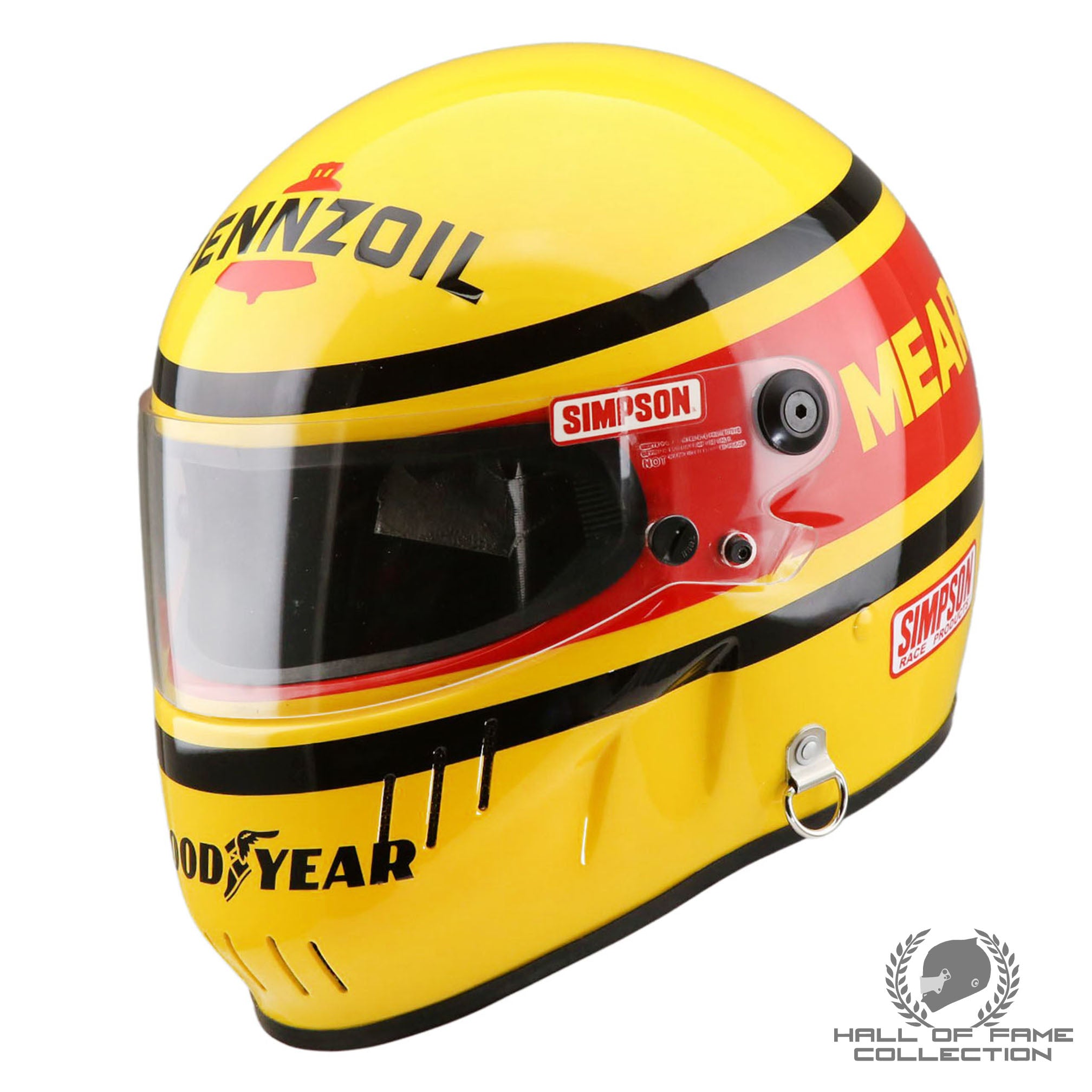 ★廃盤　ウィリアムズソノマ　イタリア製ハンドペイント　TOURNESOL 1988 Rick Mears Penzoil Penske Simpson SX Replica Indy 500 Helmet