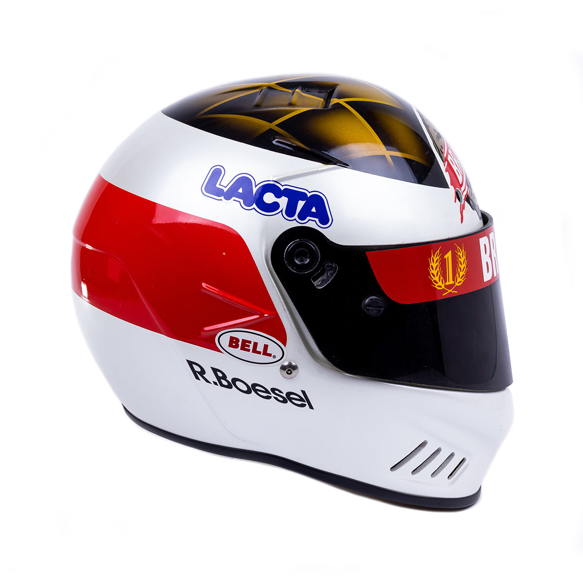 1997 Raul Boesel Patrick Racing IndyCar Helmet - Hall of Fame